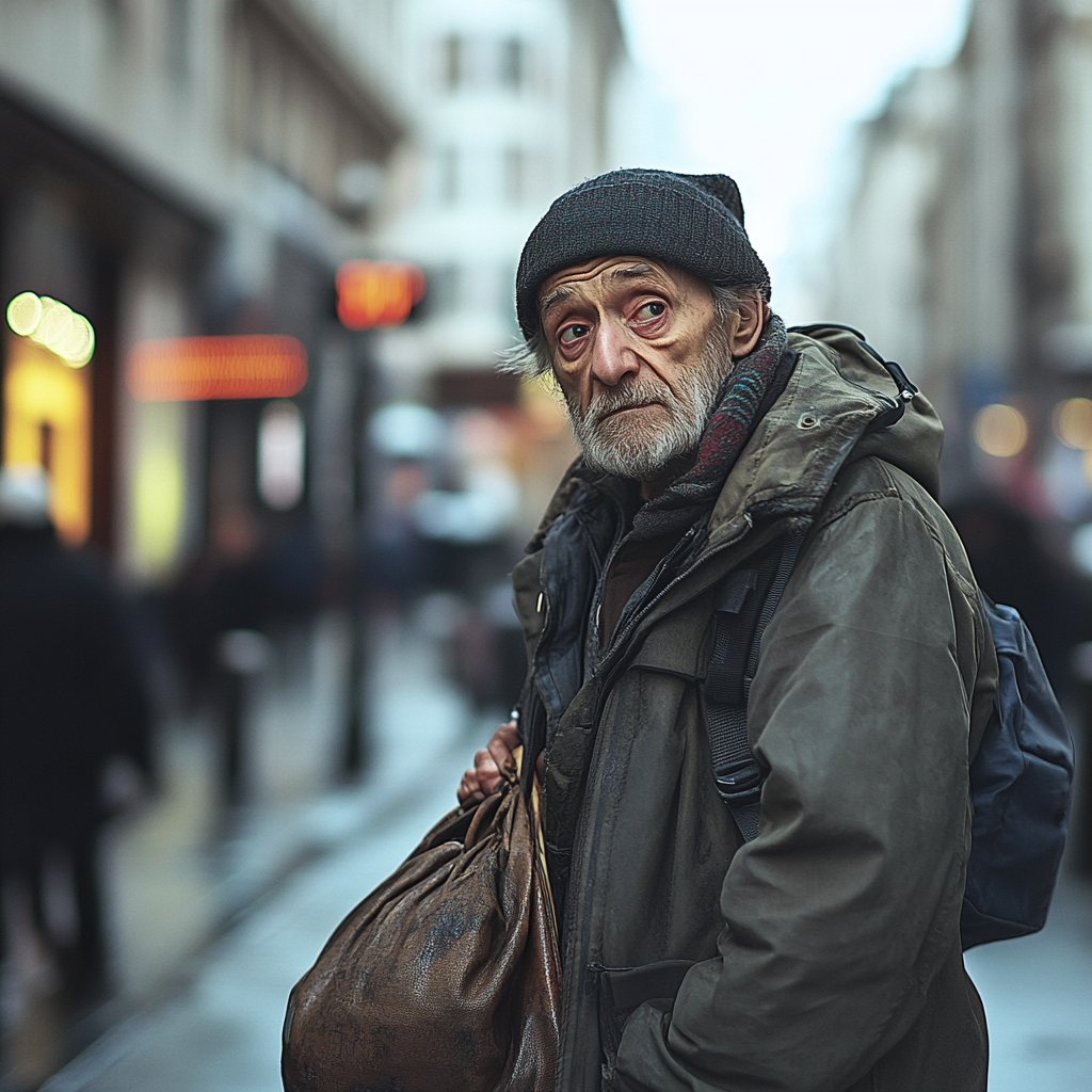 A sad man looking to his side | Source: Midjourney