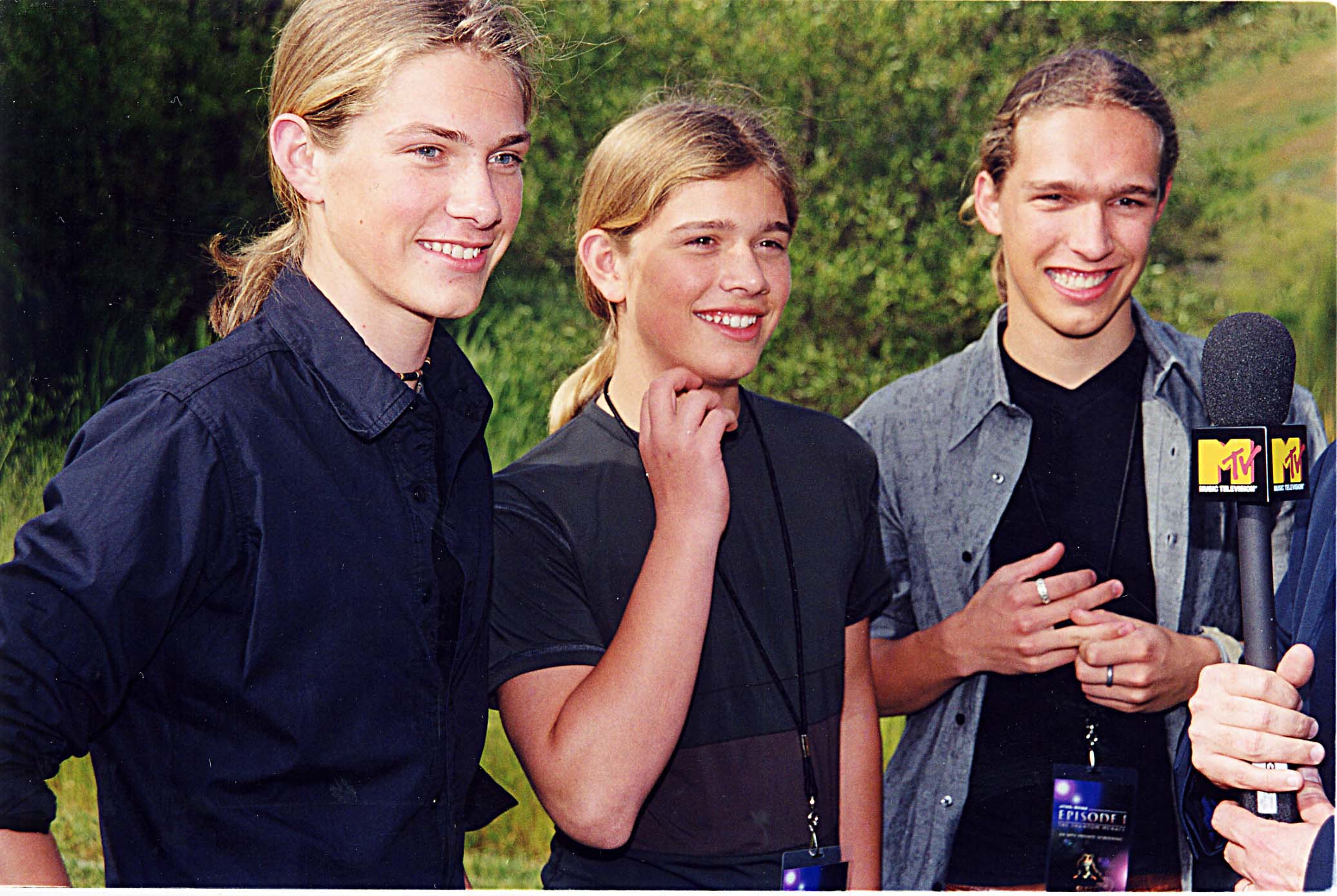 The musicians attend a MTV special premiere of "Star Wars: Episode I - The Phantom Menace" on May 17, 1999, in Nicasio, California. | Source: Getty Images