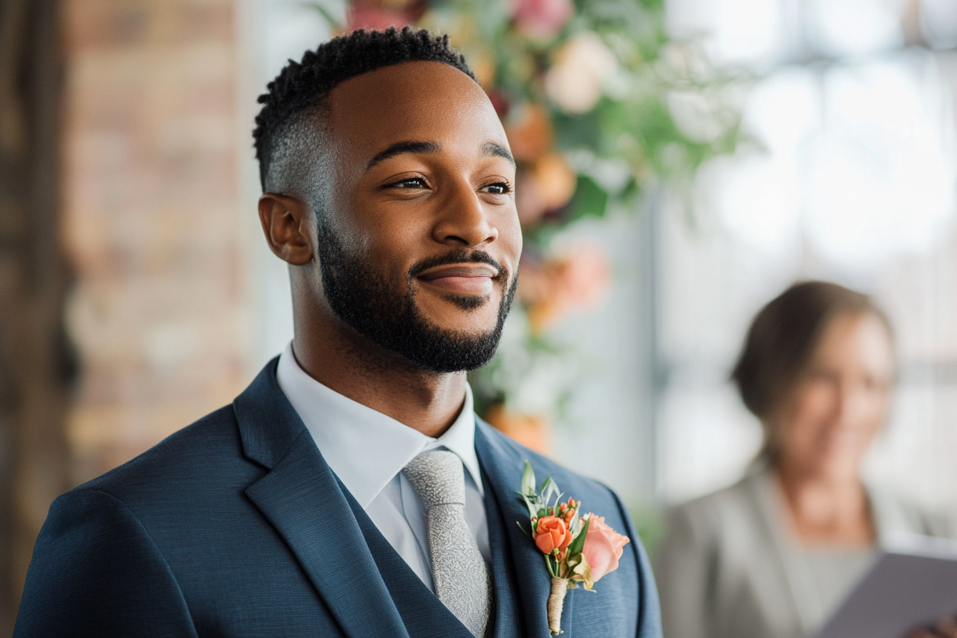 A man getting married | Source: Midjourney