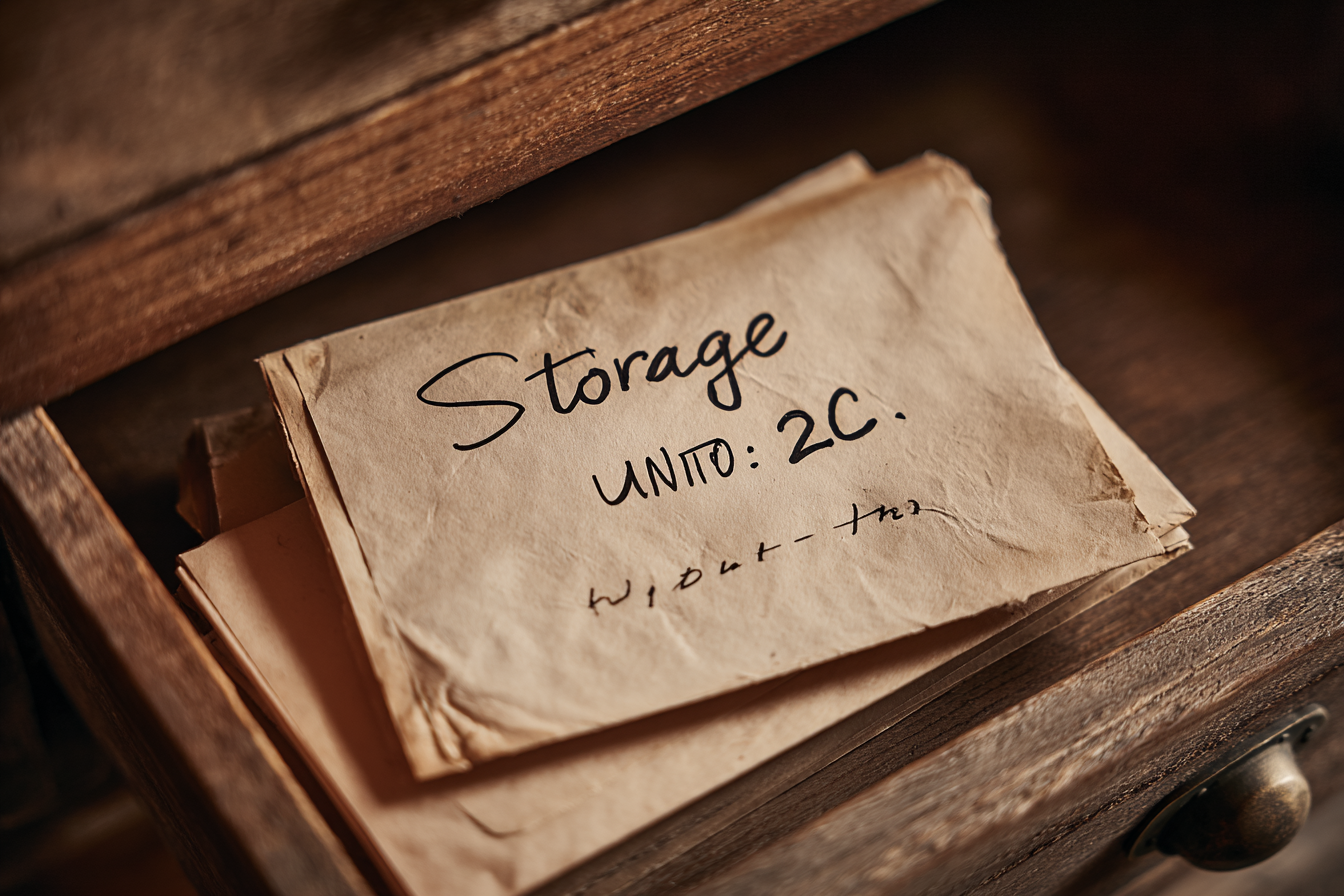 An envelope in a drawer | Source: Midjourney