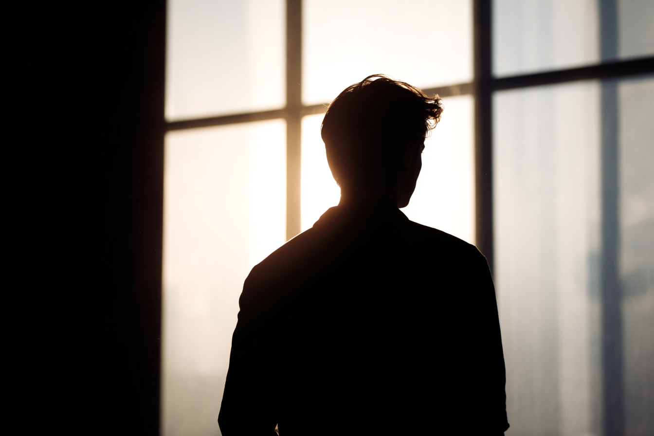Silhouette of a man | Source: Midjourney