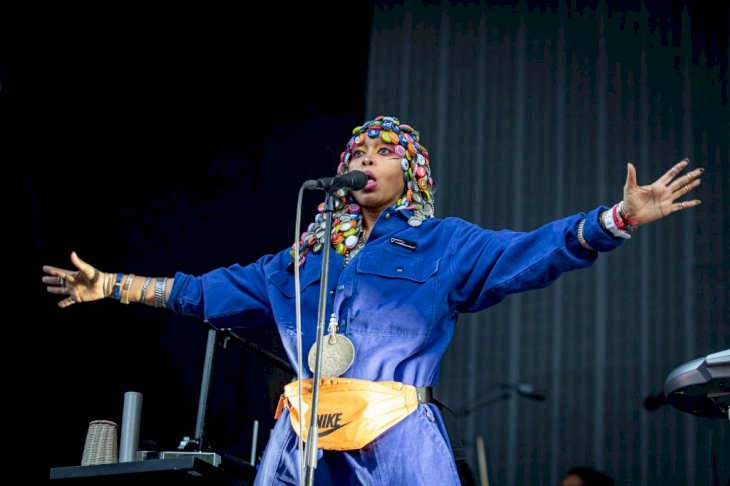 Erykah Badu performs on stage at The Oyafestivalen on August 8, 2019 in Oslo, Norway. | Photo by Per Ole Hagen/Redferns