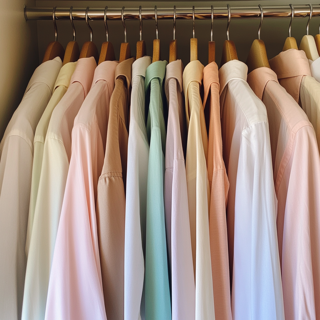 Clothing on hangers | Source: Midjourney