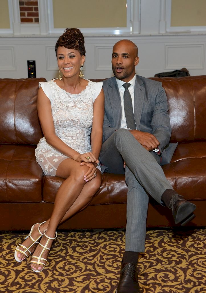 Nicole Ari Parker and Boris Kodjoe attend Pass On The Blessings Awards at Buckhead Theatre on May 18, 2014, in Atlanta, Georgia. | Photo: Getty Images