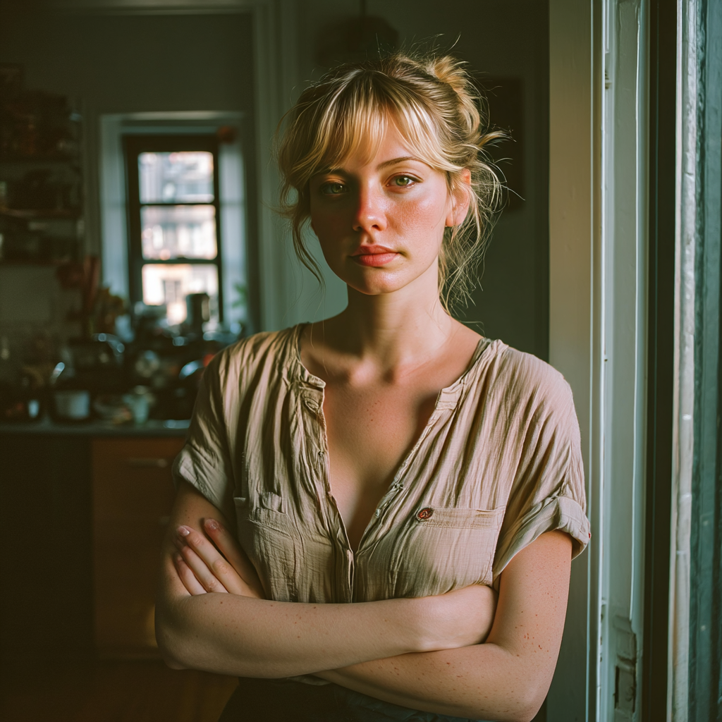 An standoffish woman | Source: Midjourney