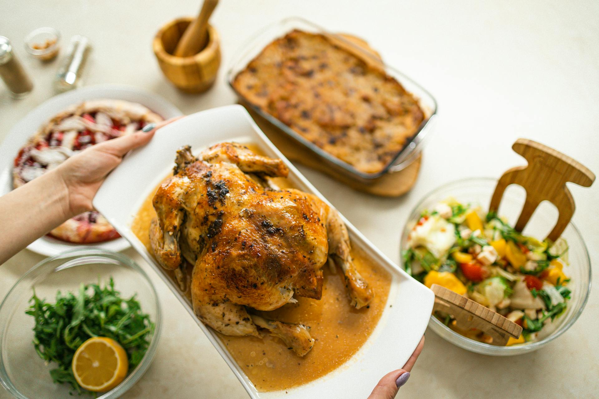 Roasted chicken | Source: Pexels