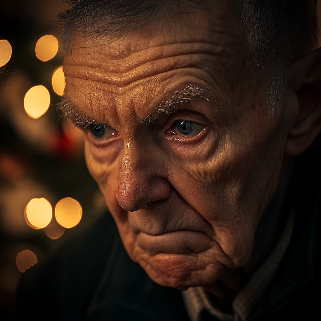 A heartbroken older man | Source: Midjourney