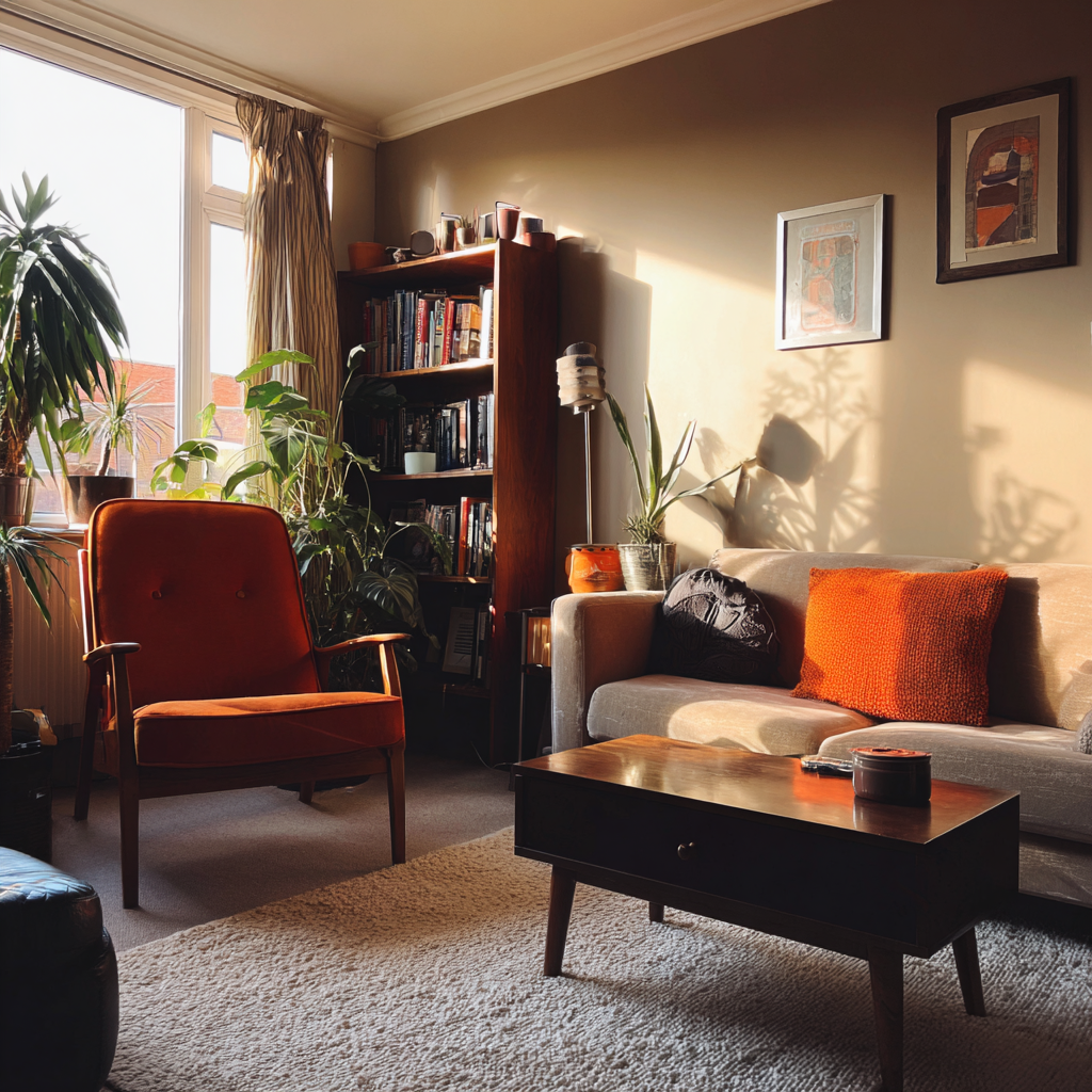 The interior of an apartment | Source: Midjourney