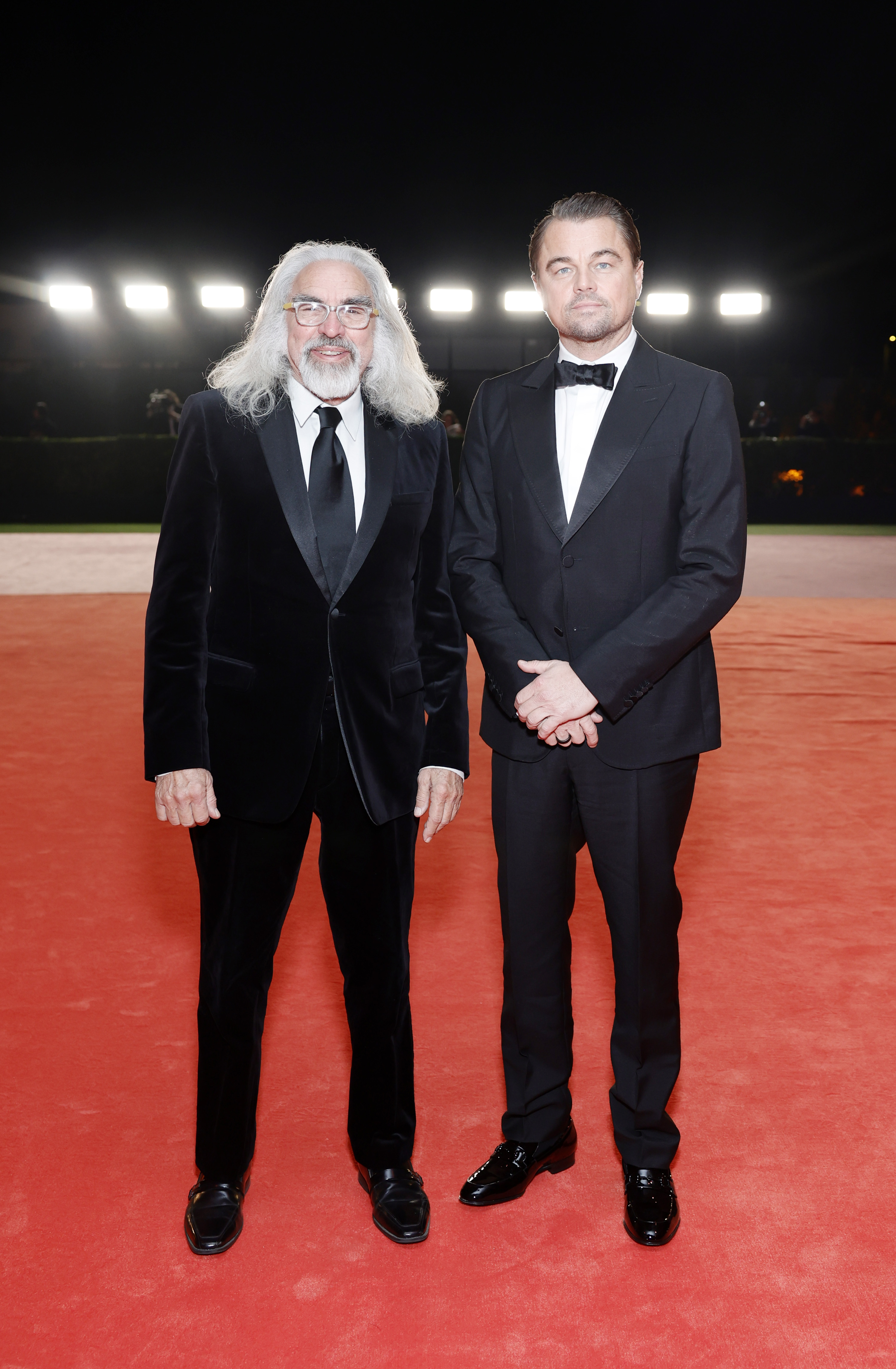 George and Leonardo DiCaprio at the Academy Museum of Motion Pictures 3rd Annual Gala presented by Rolex on December 3, 2023 | Source: Getty Images