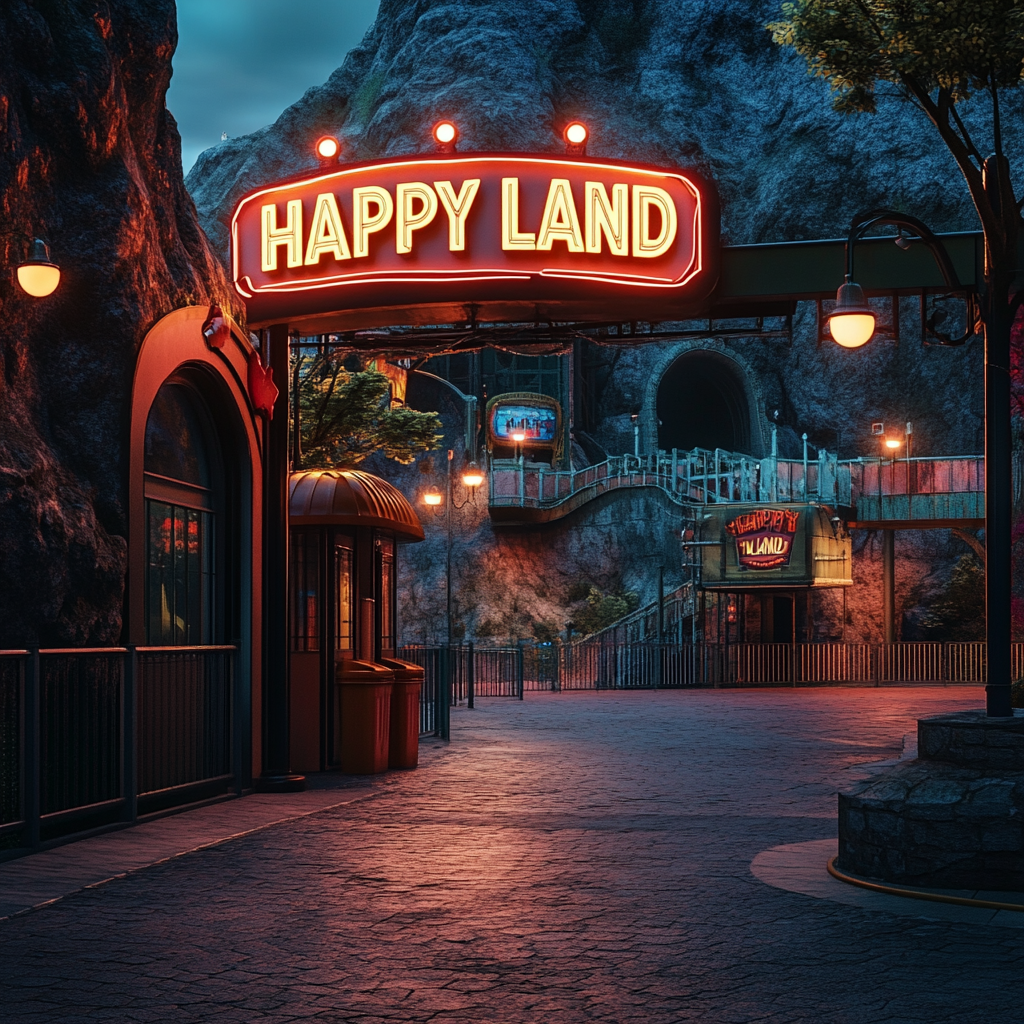 An amusement park | Source: Midjourney