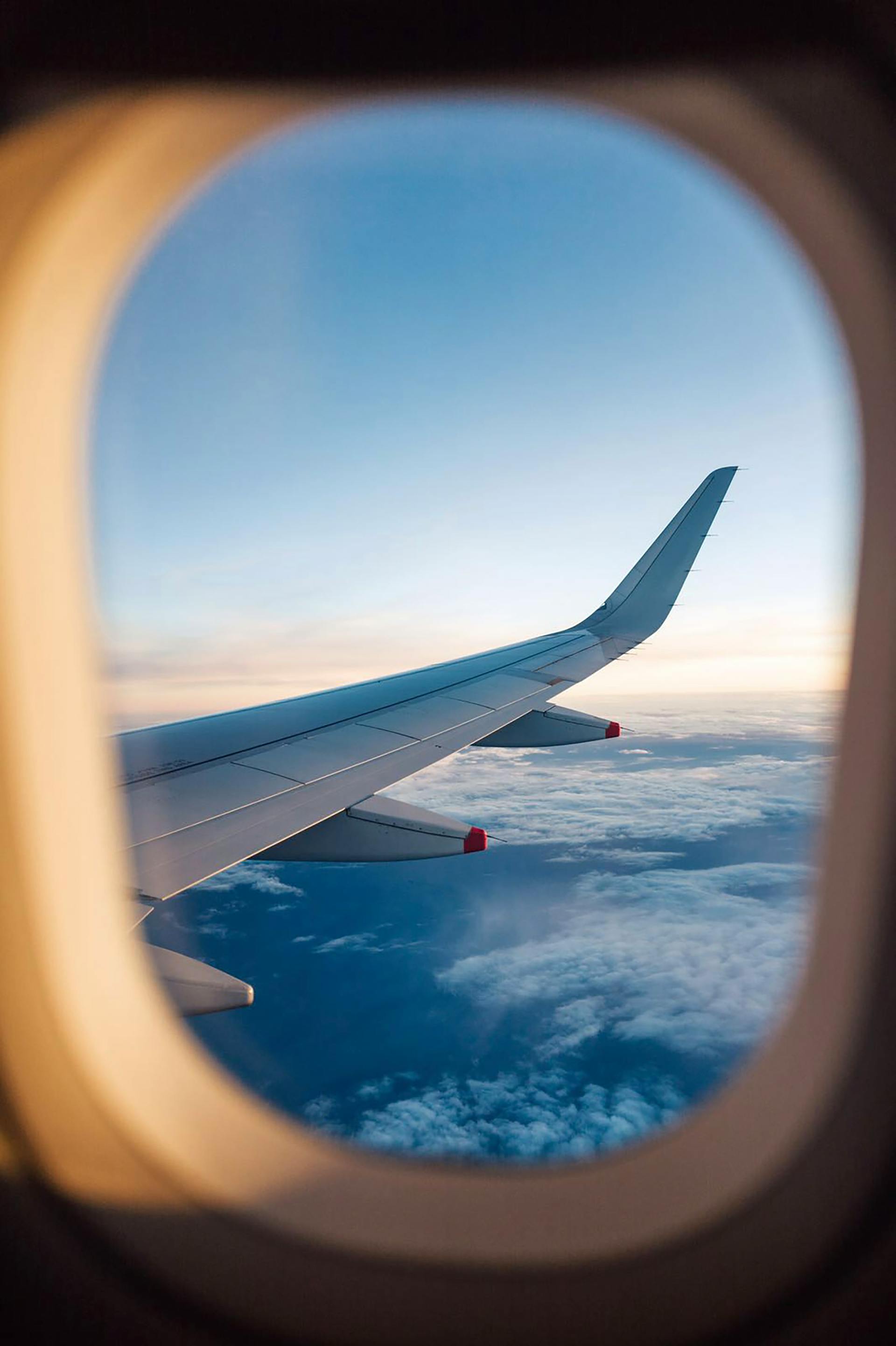 View from an airplane | Source: Pexels
