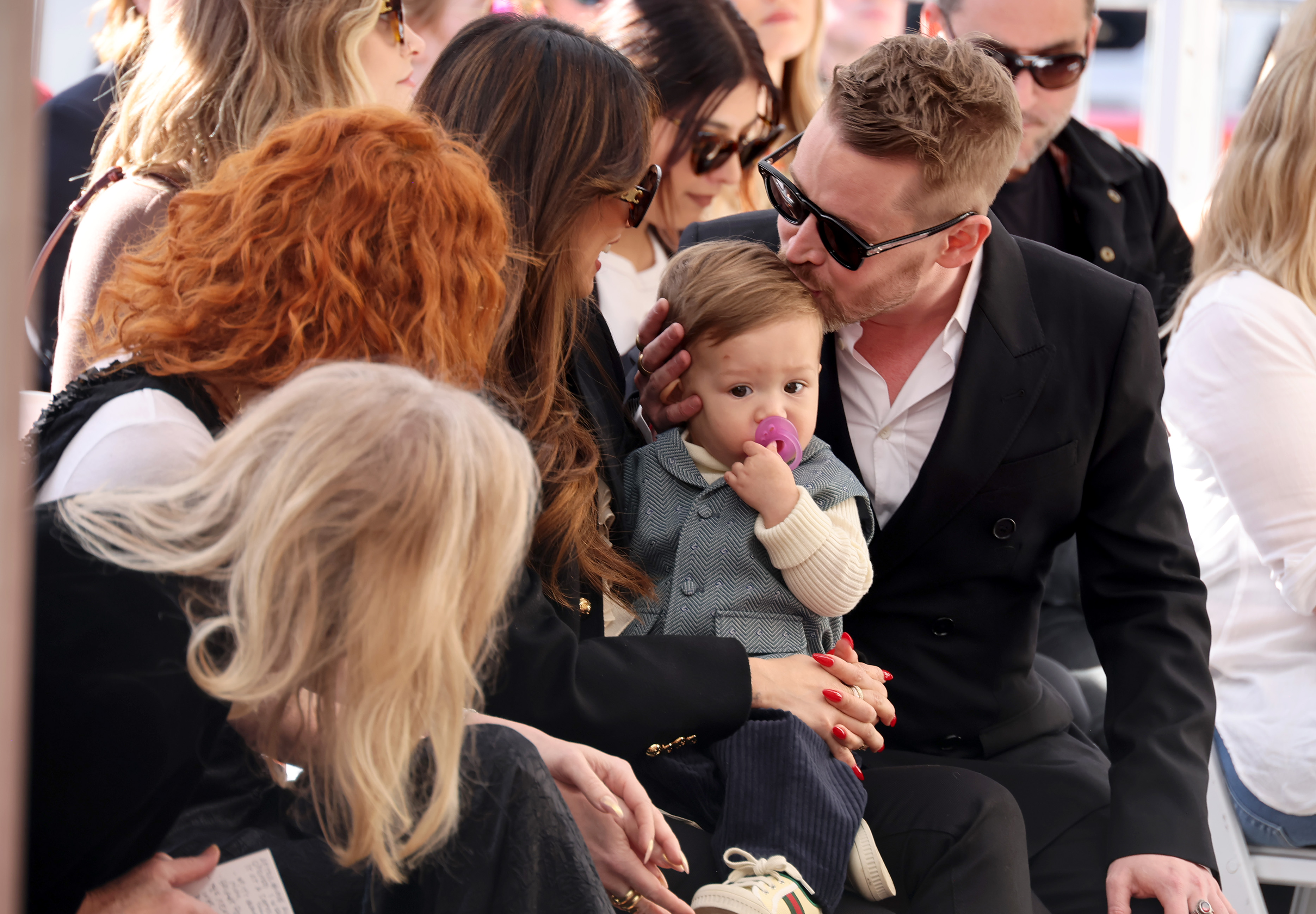 Brenda Song and Macaulay Culkin attend the ceremony honoring Macaulay Culkin with a Star on the Hollywood Walk of Fame on December 01, 2023 in Hollywood, California. | Source: Getty Images