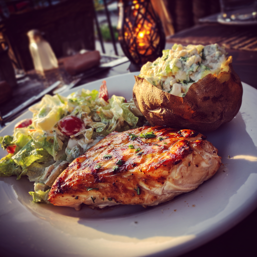 A plate of food | Source: Midjourney