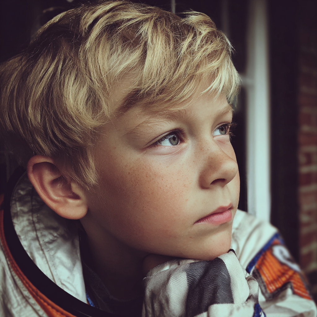 A little boy in an astronaut costume | Source: Midjourney