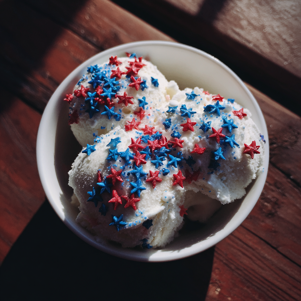 A bowl of ice cream with sprinkles | Source: Midjourney