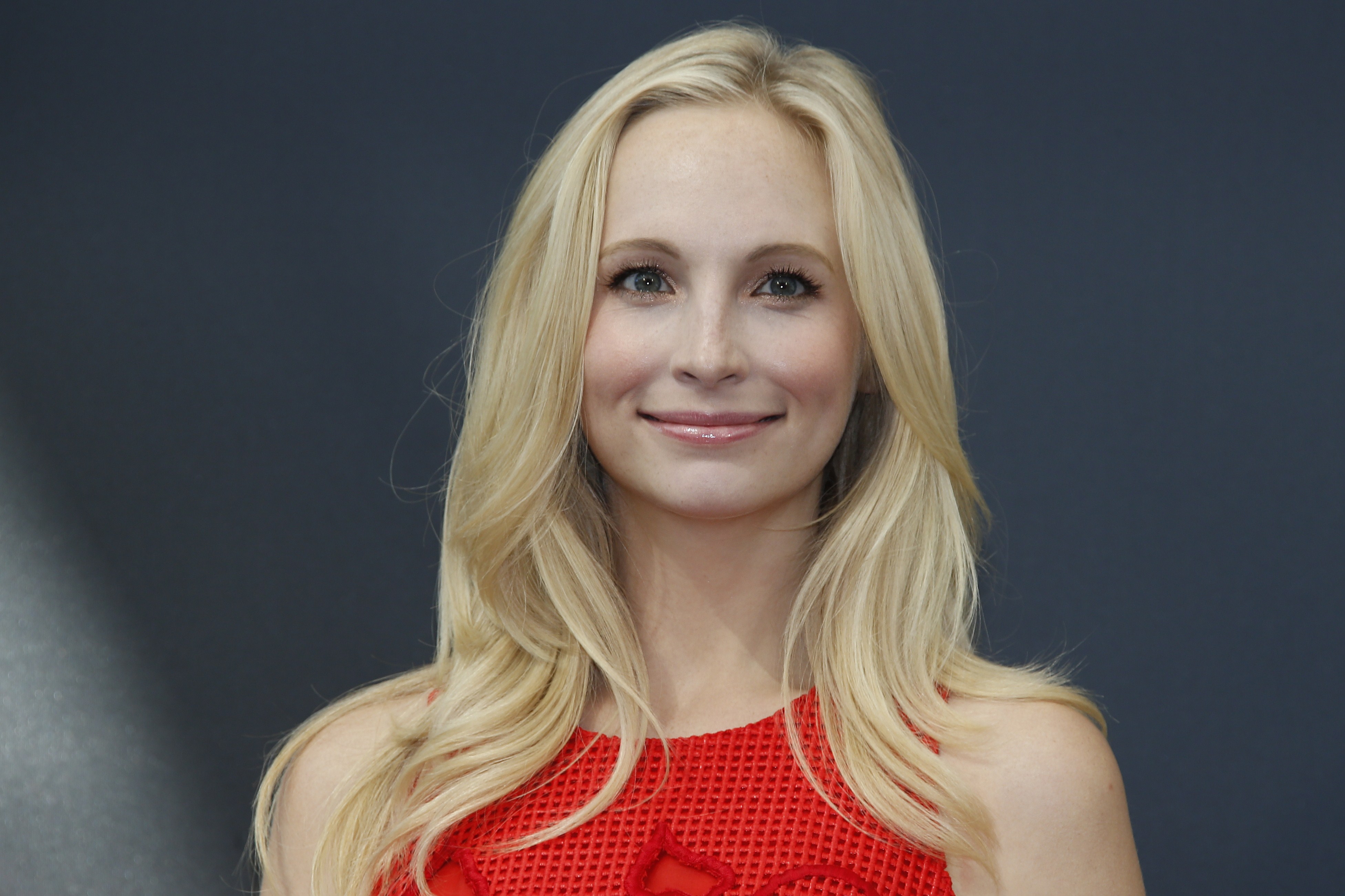 Candice Accola poses for a photocall of the TV show "Vampire Diaries" during the 55th Monte-Carlo Television Festival on June 17, 2015, in Monaco. | Source: Getty Images