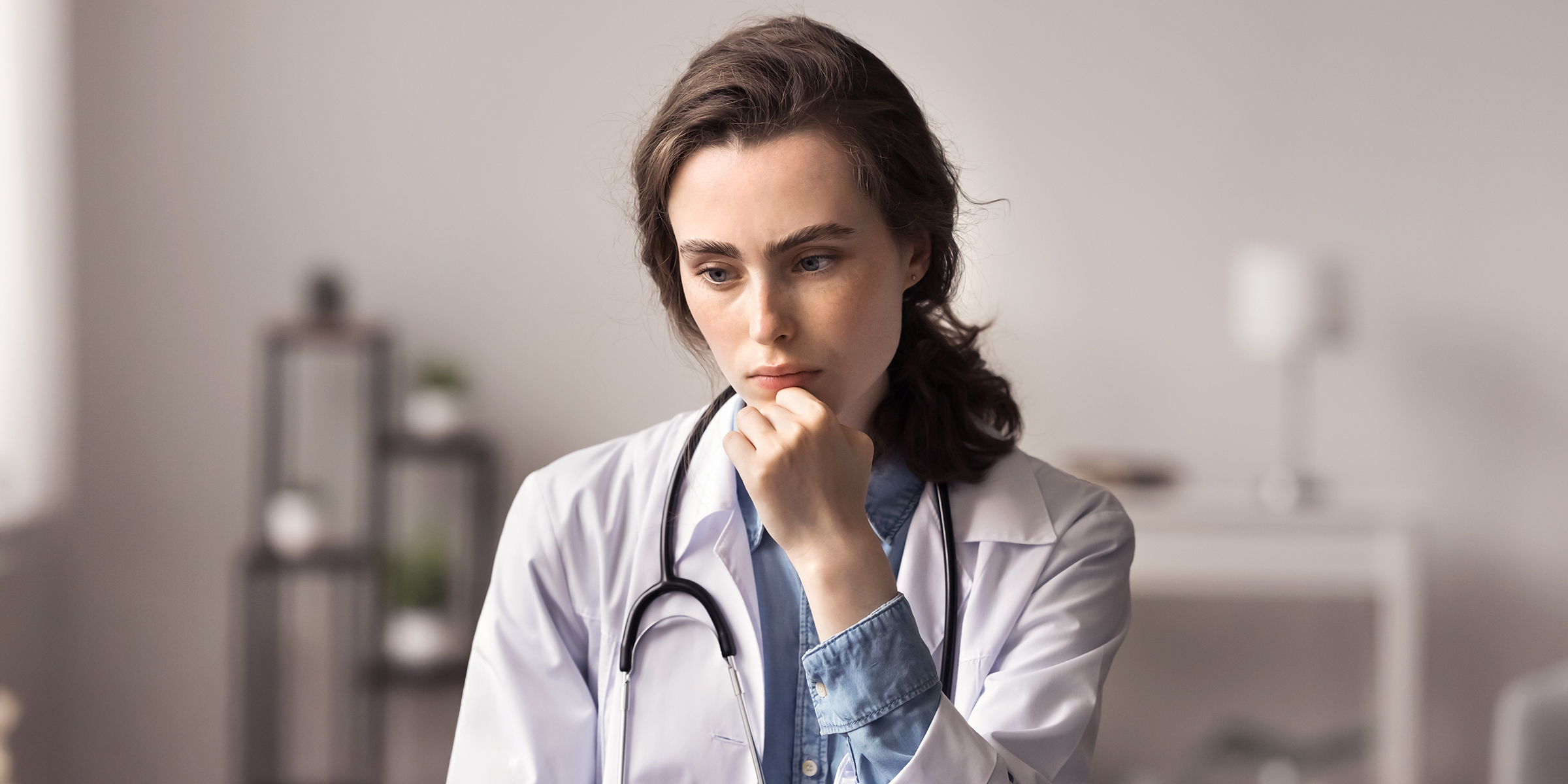 A concerned doctor | Source: Shutterstock