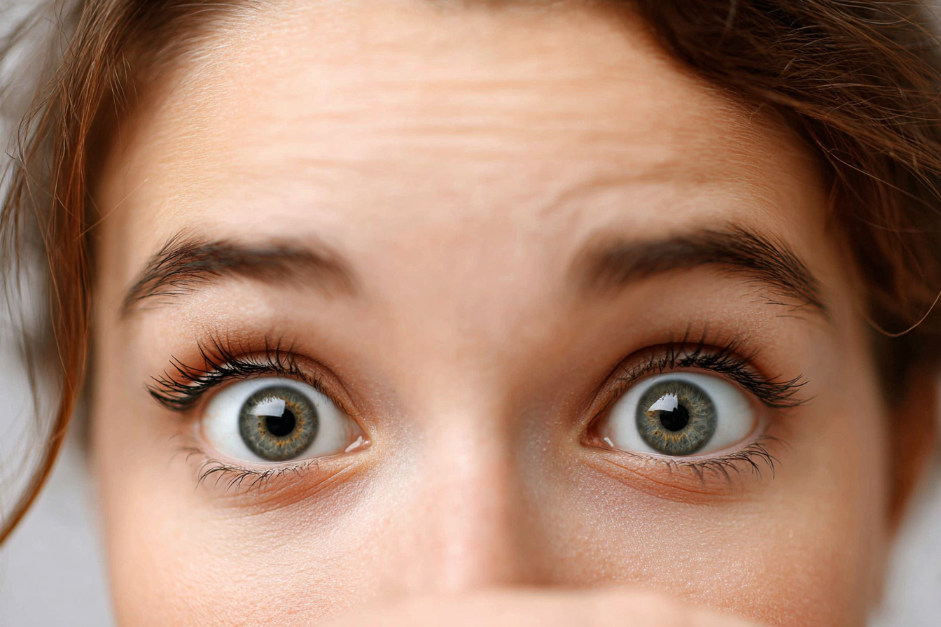 A close-up shot of a woman's eyes | Source: Midjourney