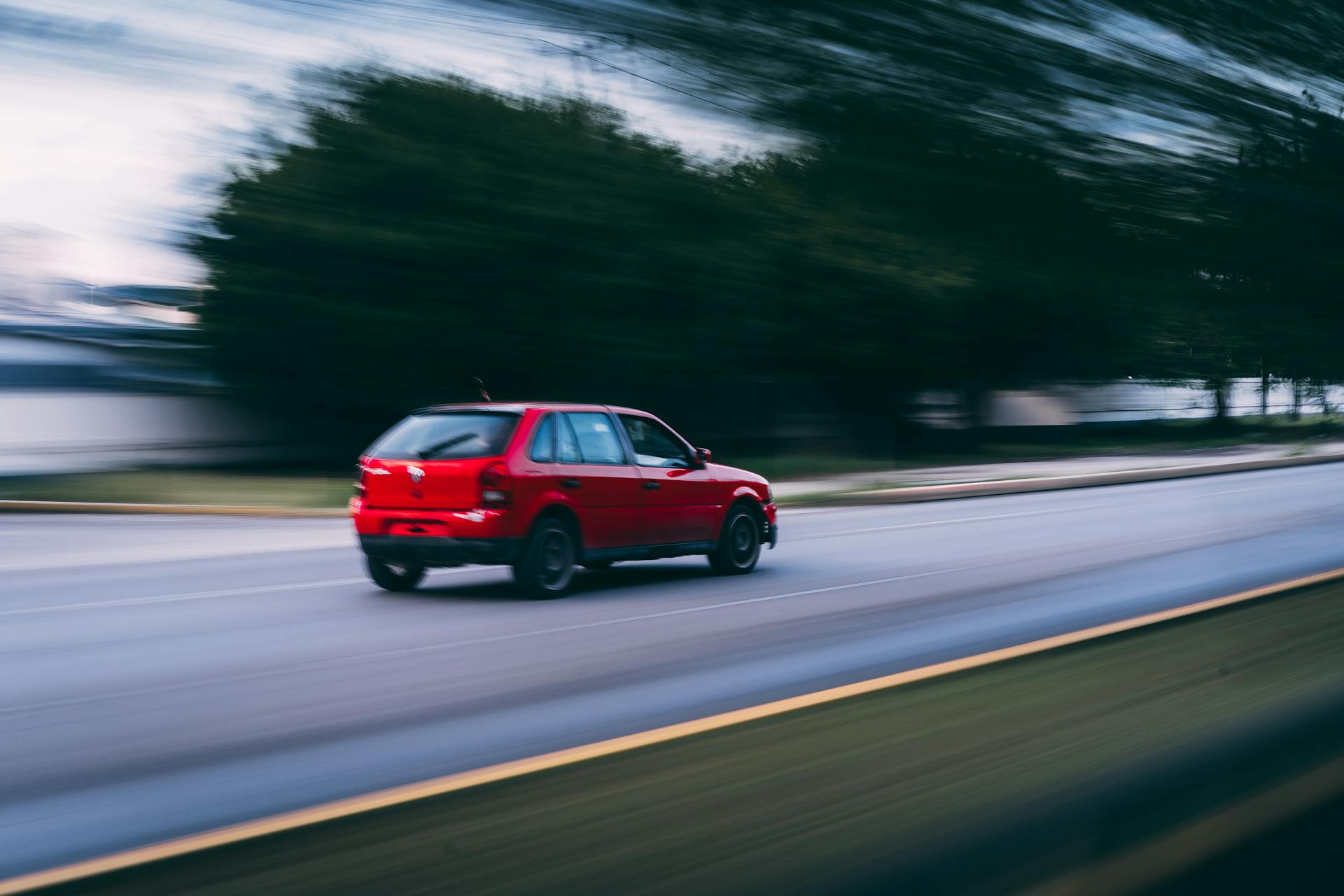 A car traveling on a street | Source: Pexels