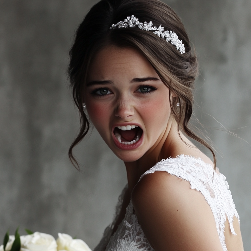 An angry bride | Source: Midjourney