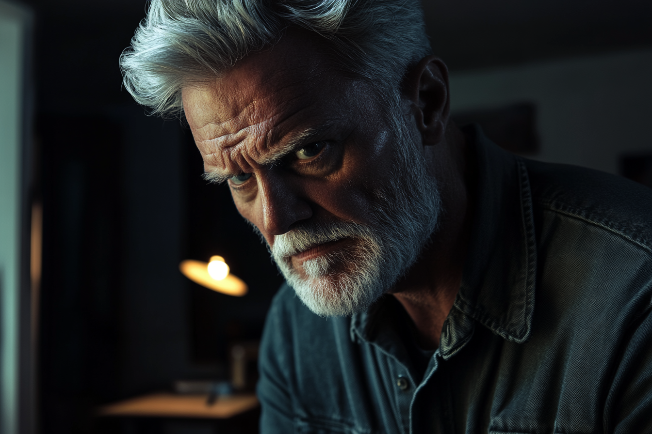 A man looking down | Source: Midjourney