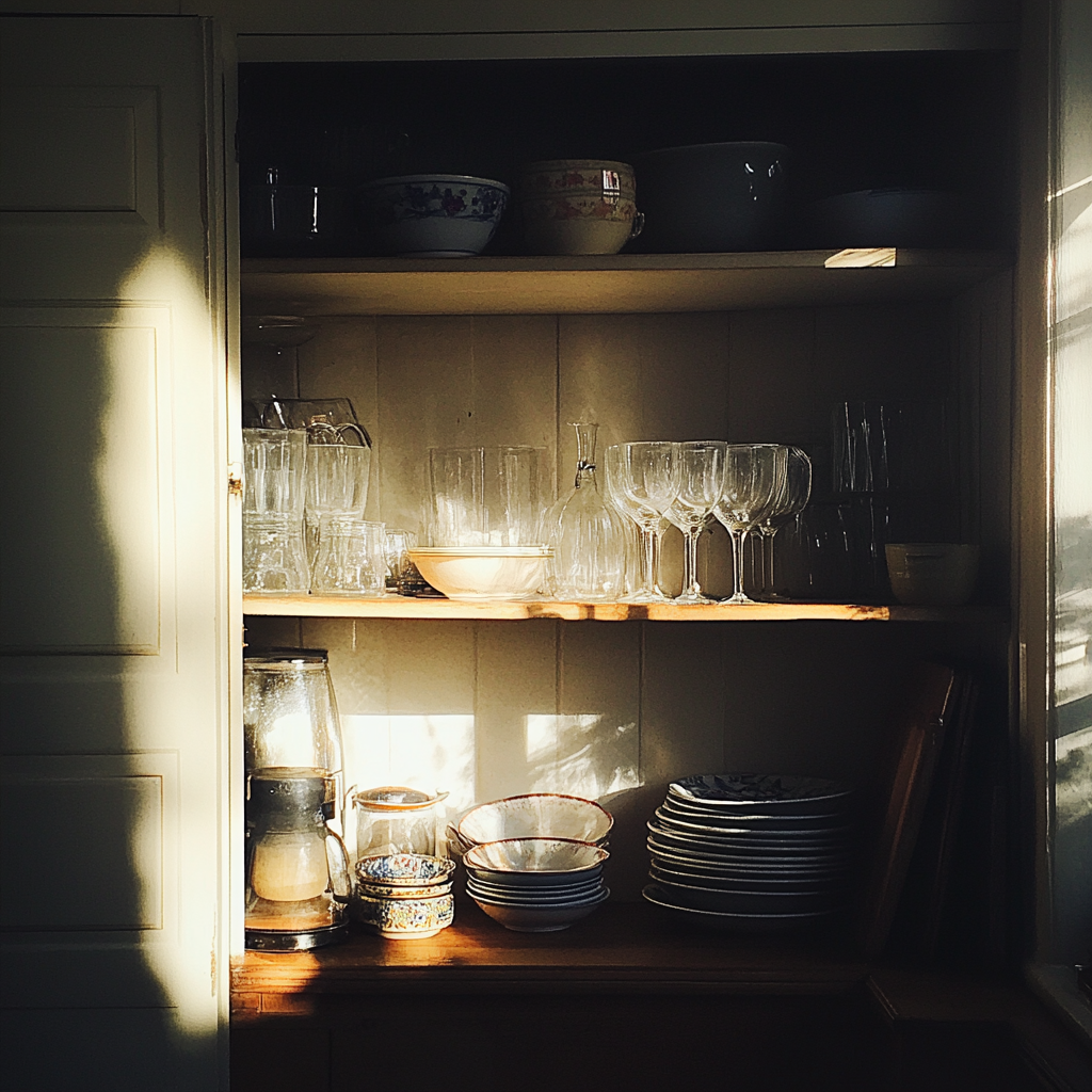 A kitchen cabinet | Source: Midjourney