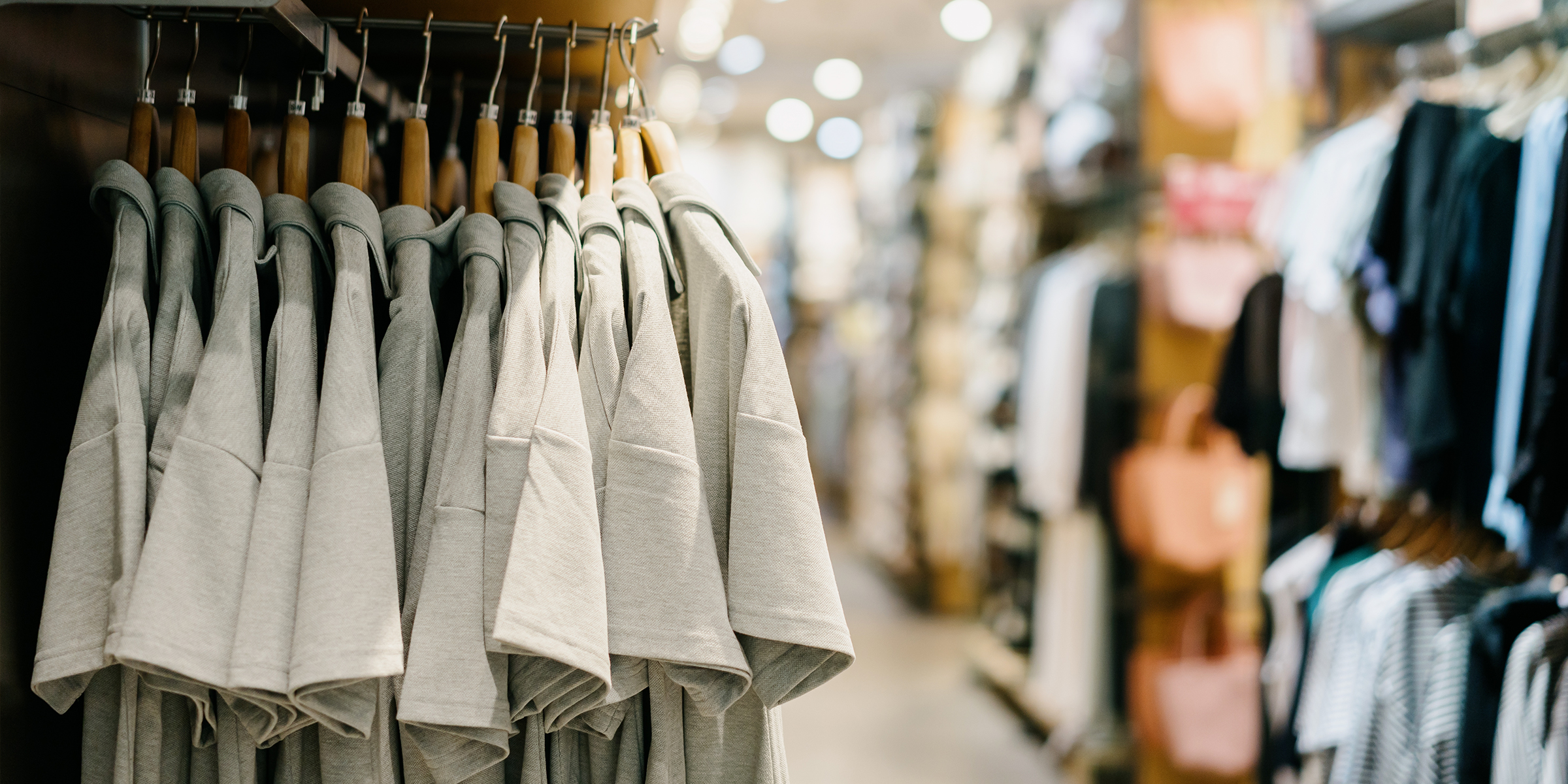 The interior of a clothing store | Source: Shutterstock