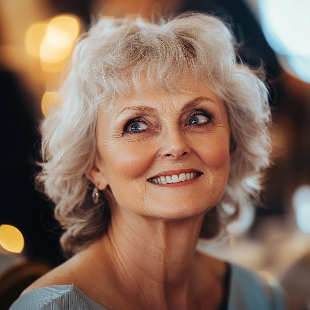 A smiling woman | Source: Midjourney