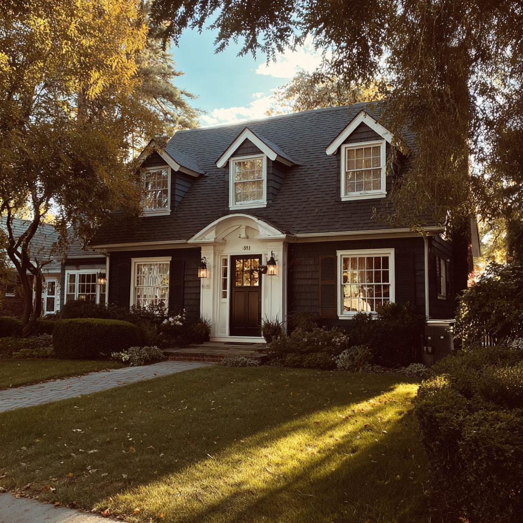 The exterior of a home | Source: Midjourney