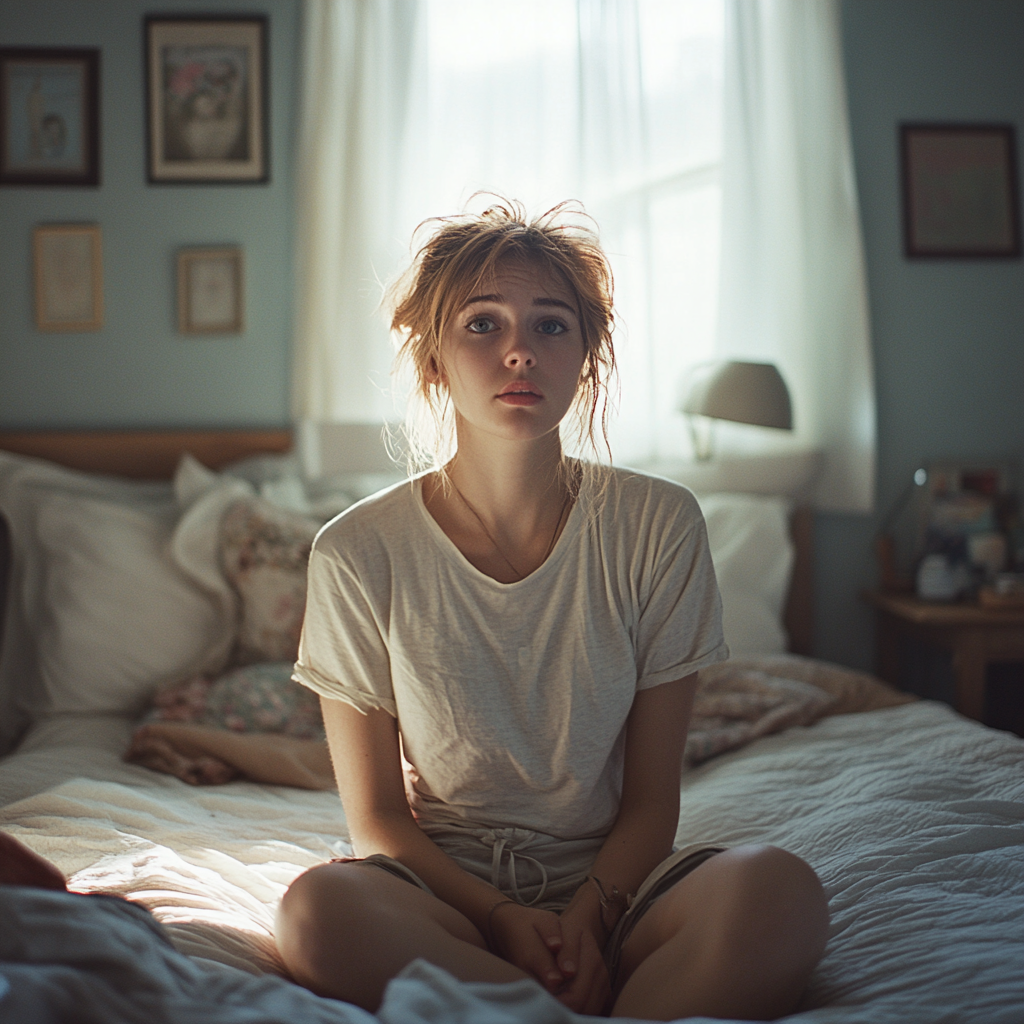 A confused woman | Source: Midjourney