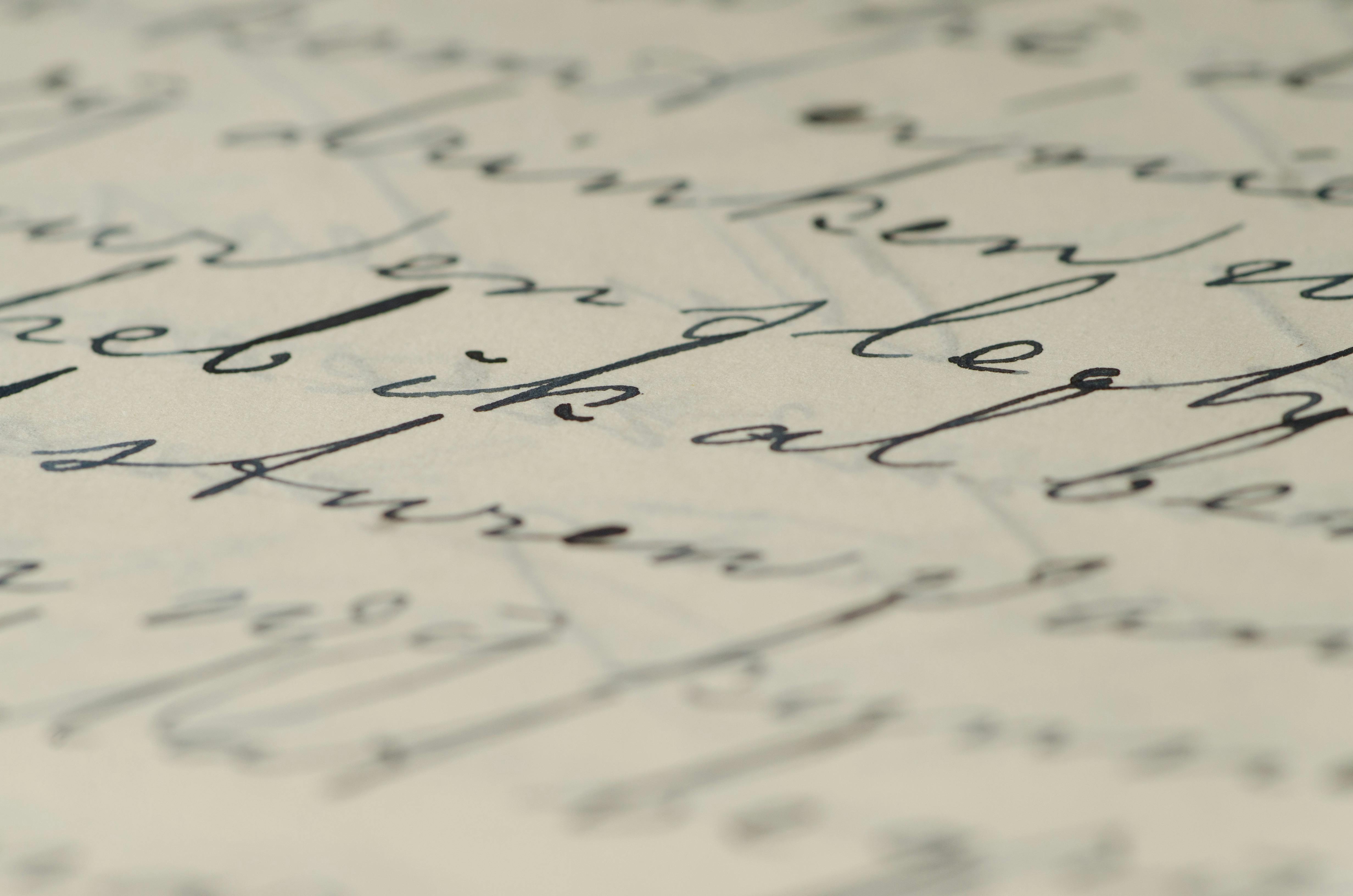 A handwritten letter | Source: Pexels