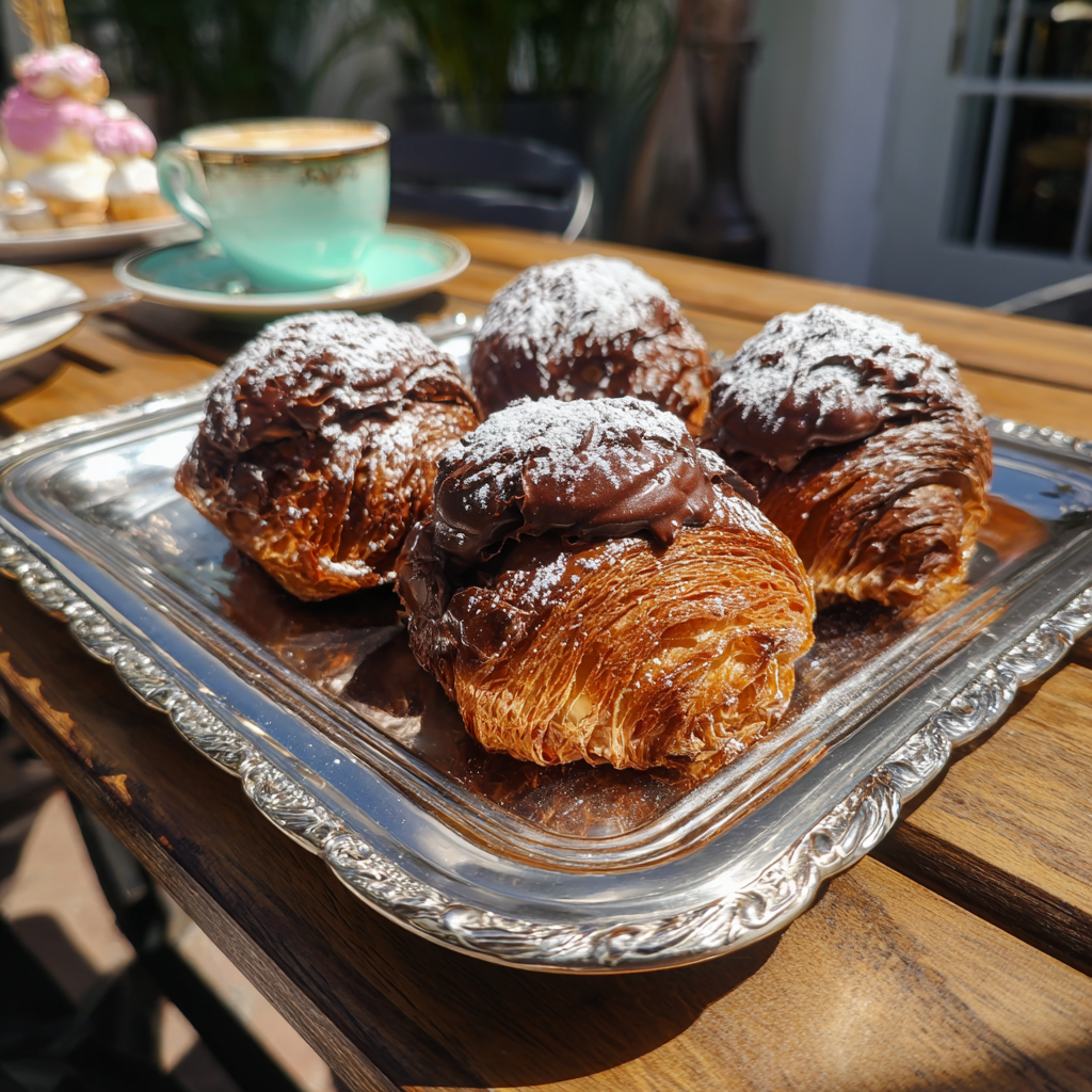 A platter of pastries | Source: Midjourney