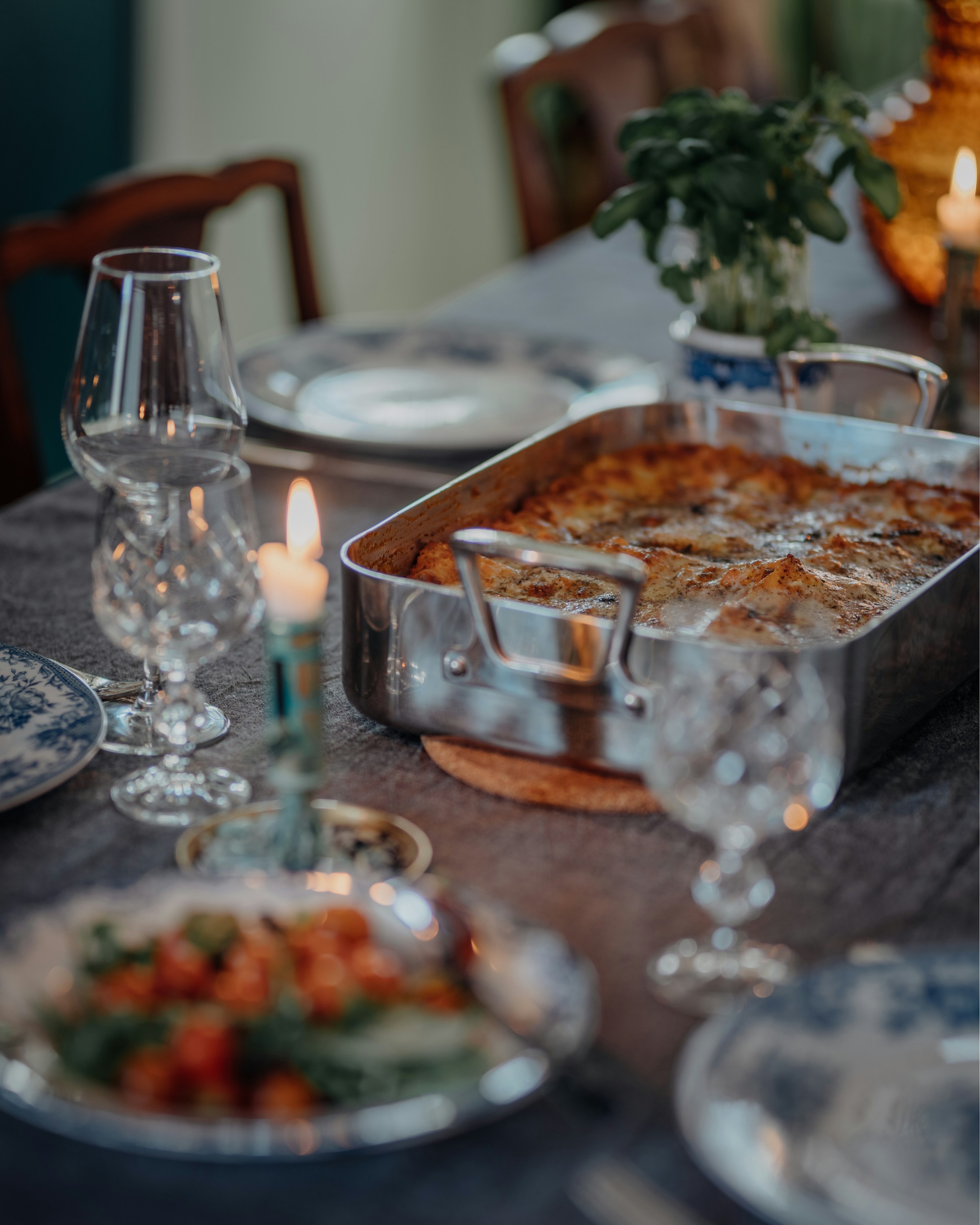 Lasagna dinner | Source: Unsplash