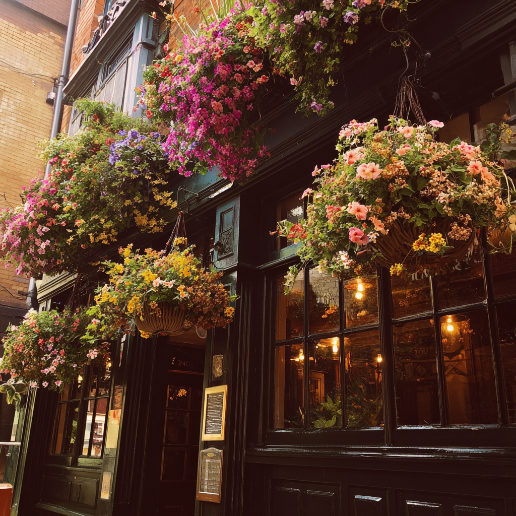 The exterior of a pub | Source: Midjourney