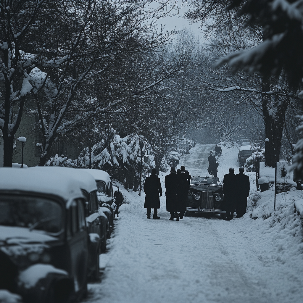 Winter funeral | Source: Midjourney