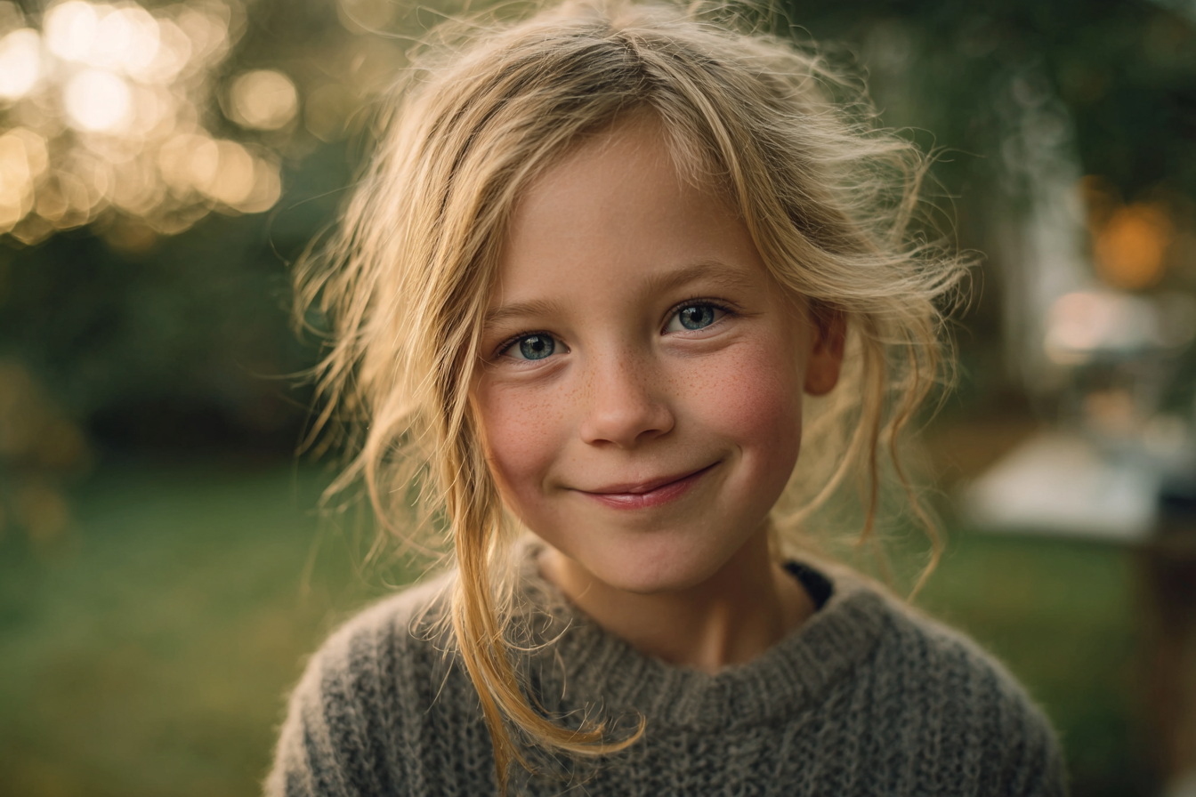 A girl standing in a park | Source: Midjourney