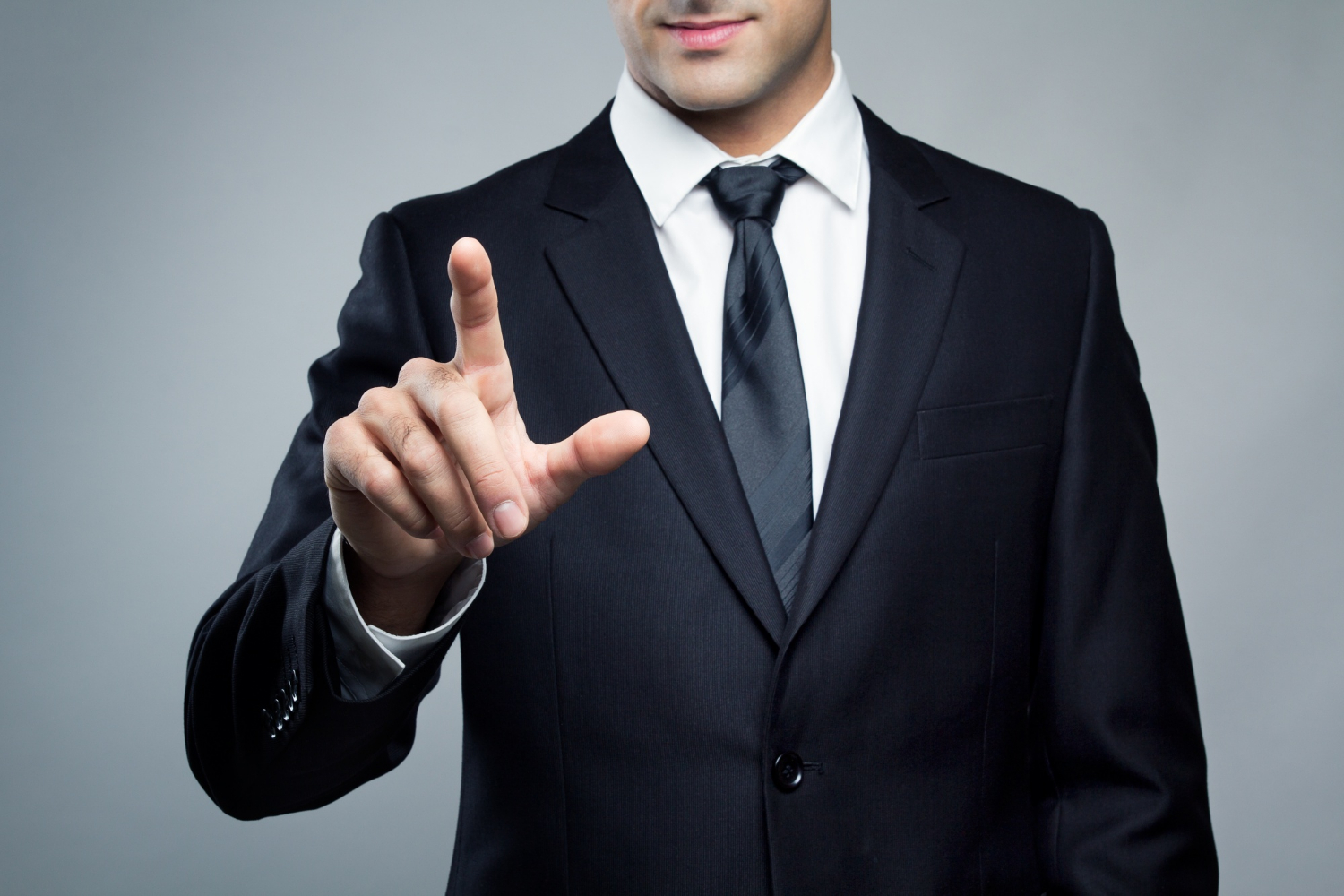 A man pointing his finger | Source: Freepik