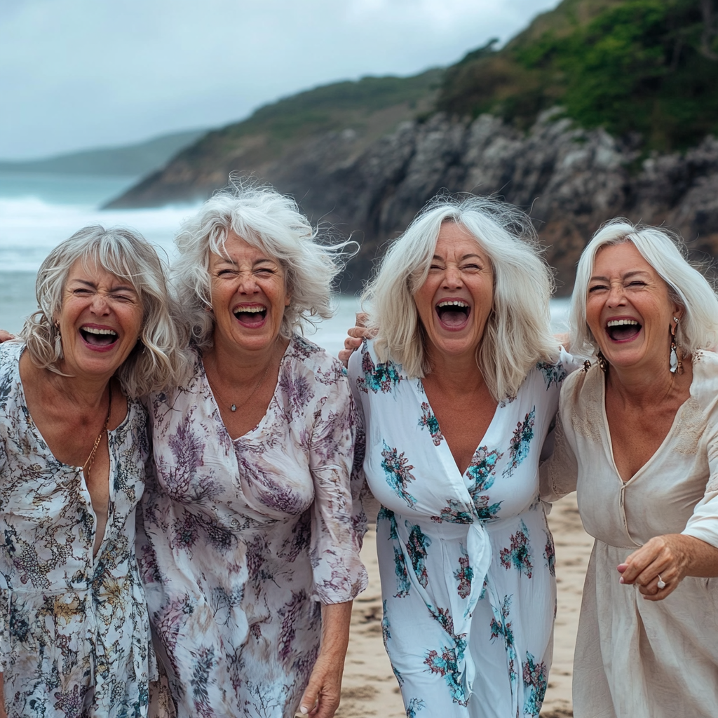 A group of older women | Source: Midjourney