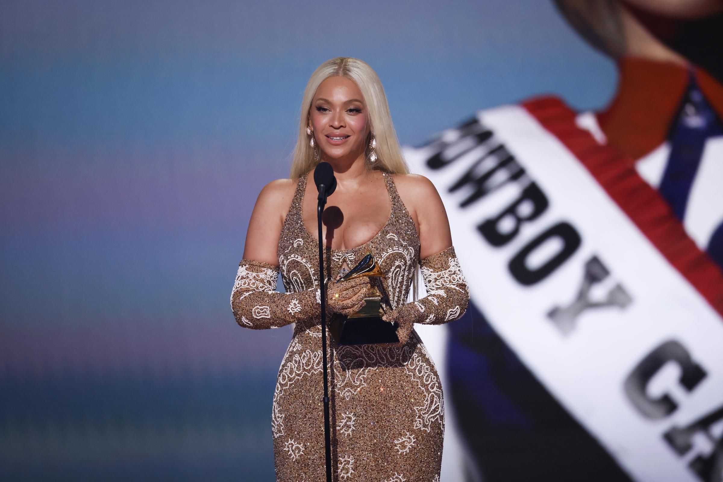 Beyoncé at The 67th Annual Grammy Awards in Los Angeles, California, Sunday, February 2 , 2025 |  Source: Getty Images