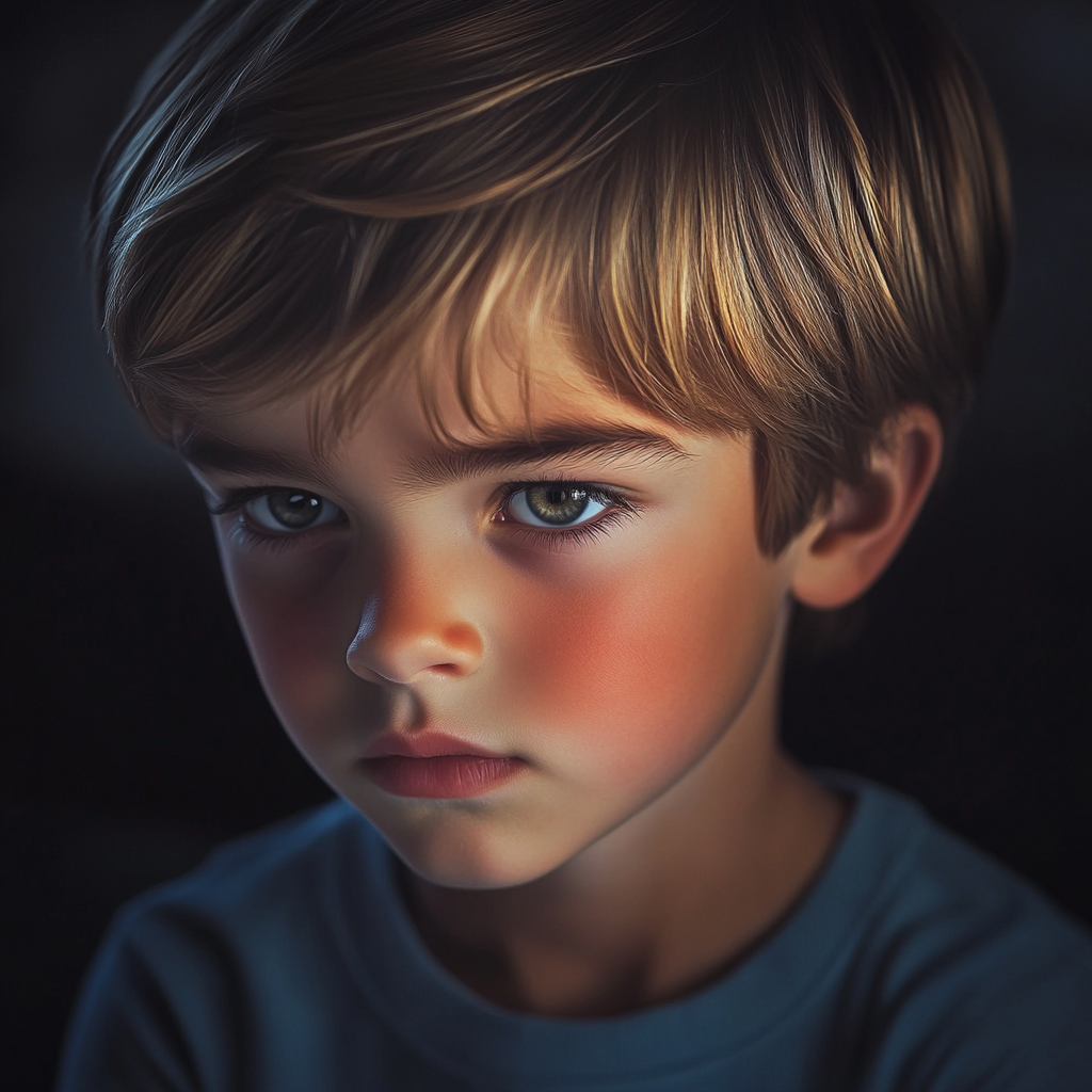 A sad boy | Source: Midjourney