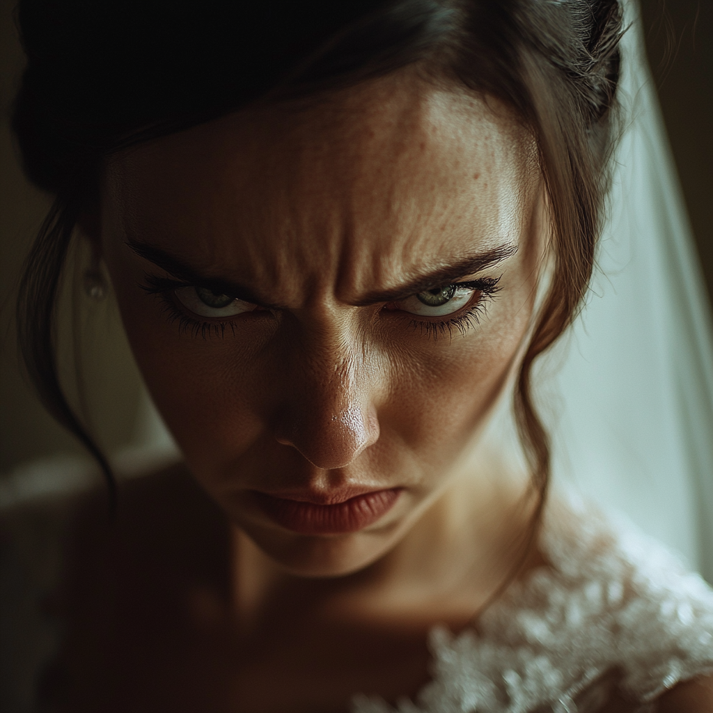 An angry bride | Source: Midjourney