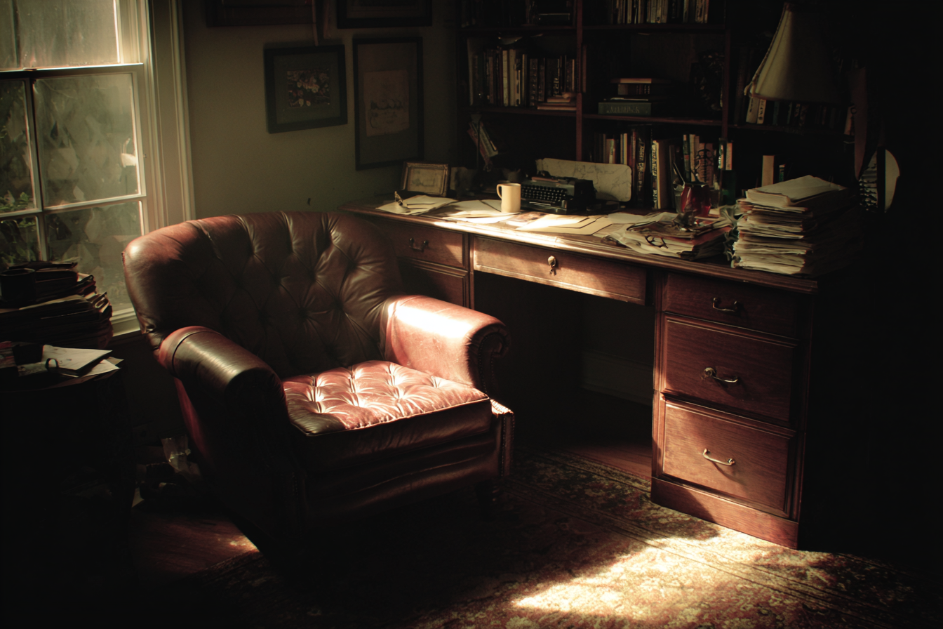 A home office | Source: Midjourney