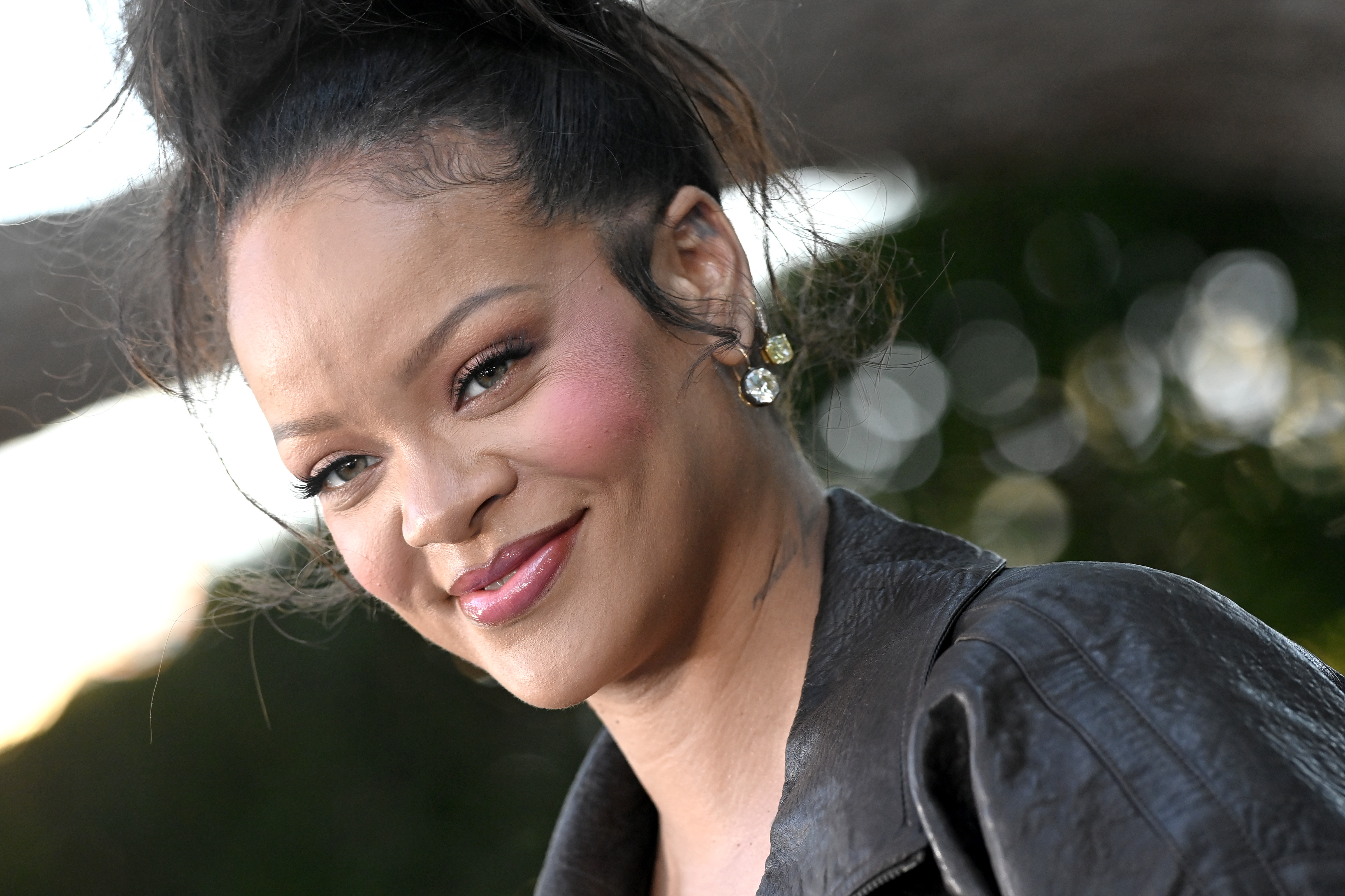 Rihanna at the premiere of "Smurfs" on July 13, 2025, in Los Angeles, California. | Source: Getty Images