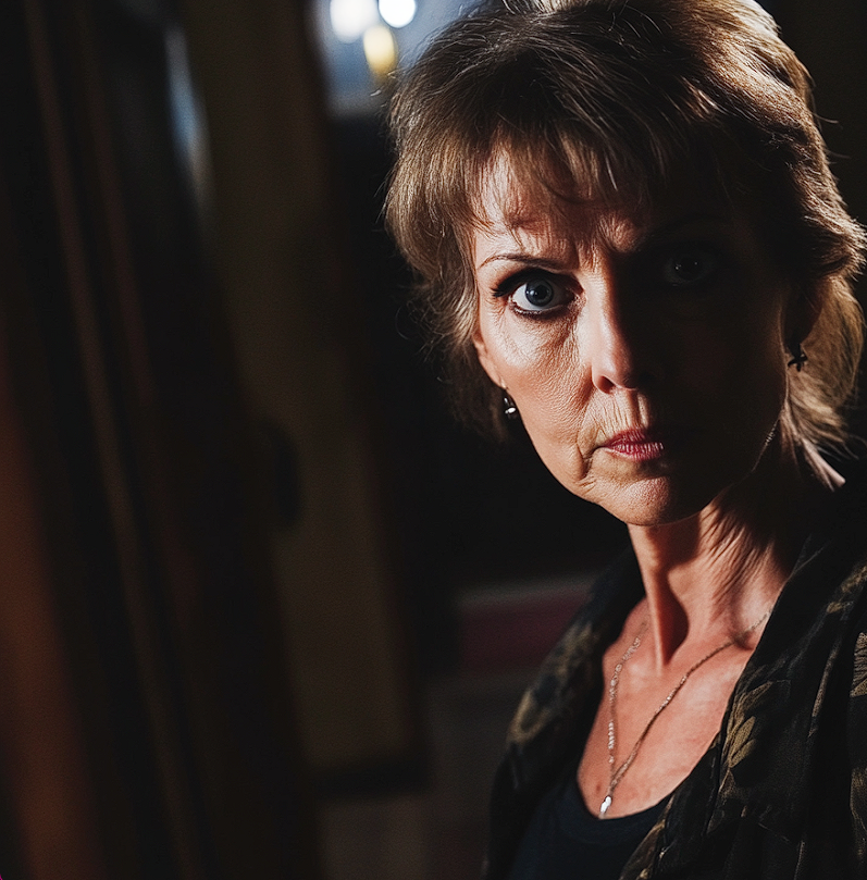 A fierce-looking woman | Source: Midjourney