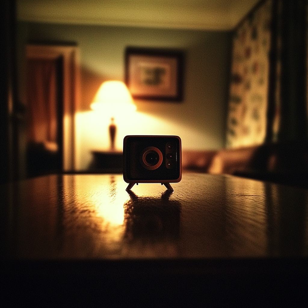 A camera on a table | Source: Midjourney