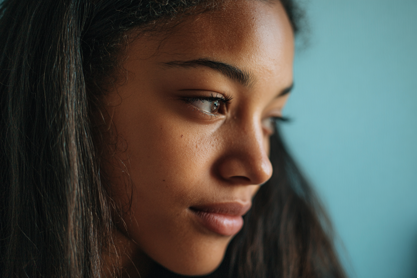 A sad teen girl | Source: Midjourney