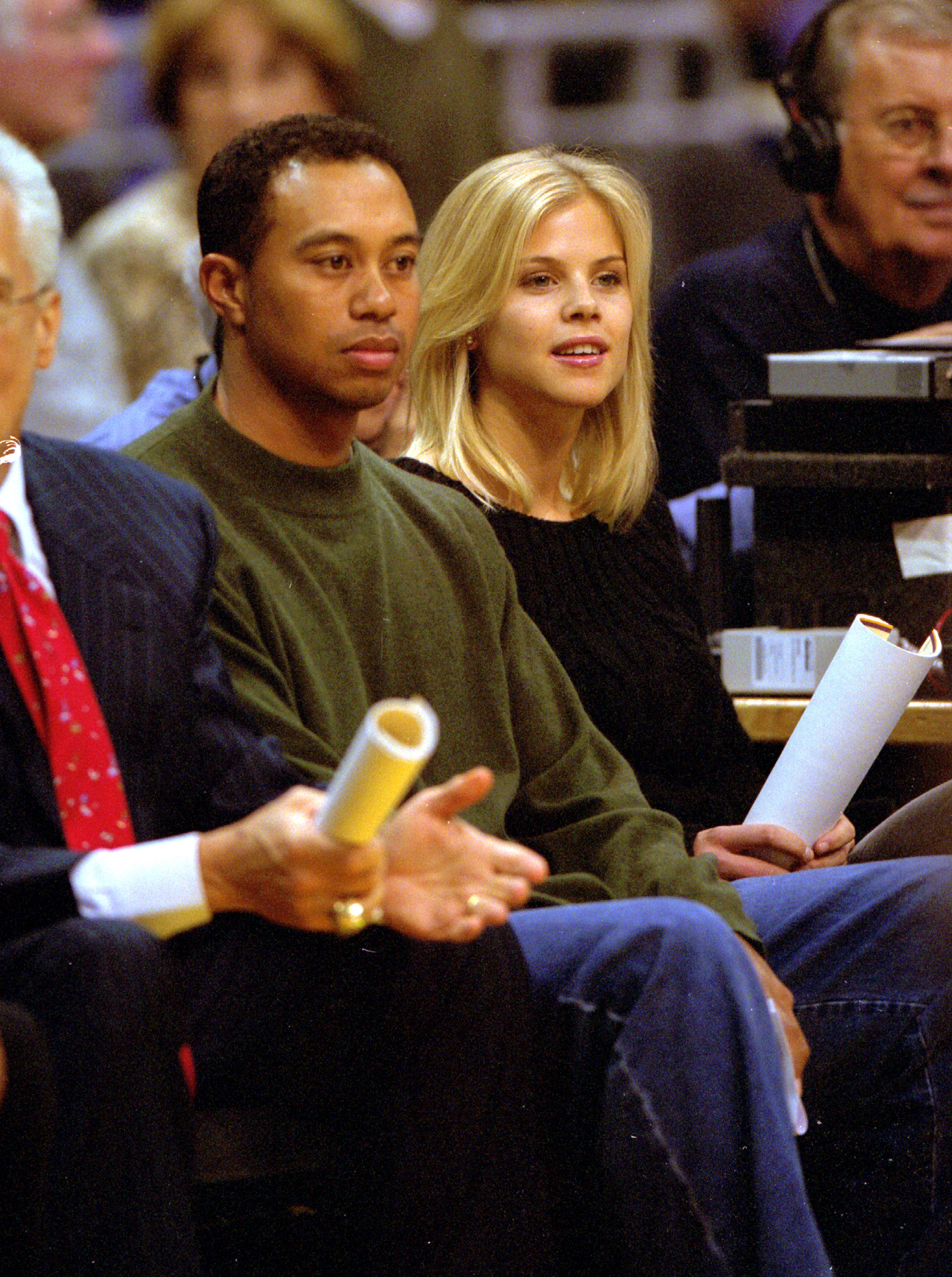 Elin Nordegren met Woods while working as a nanny for golfer Jesper Parnevik's family, and she later admitted she was not interested in Woods at first. Their relationship eventually led to marriage and two children. | Source: Getty Images