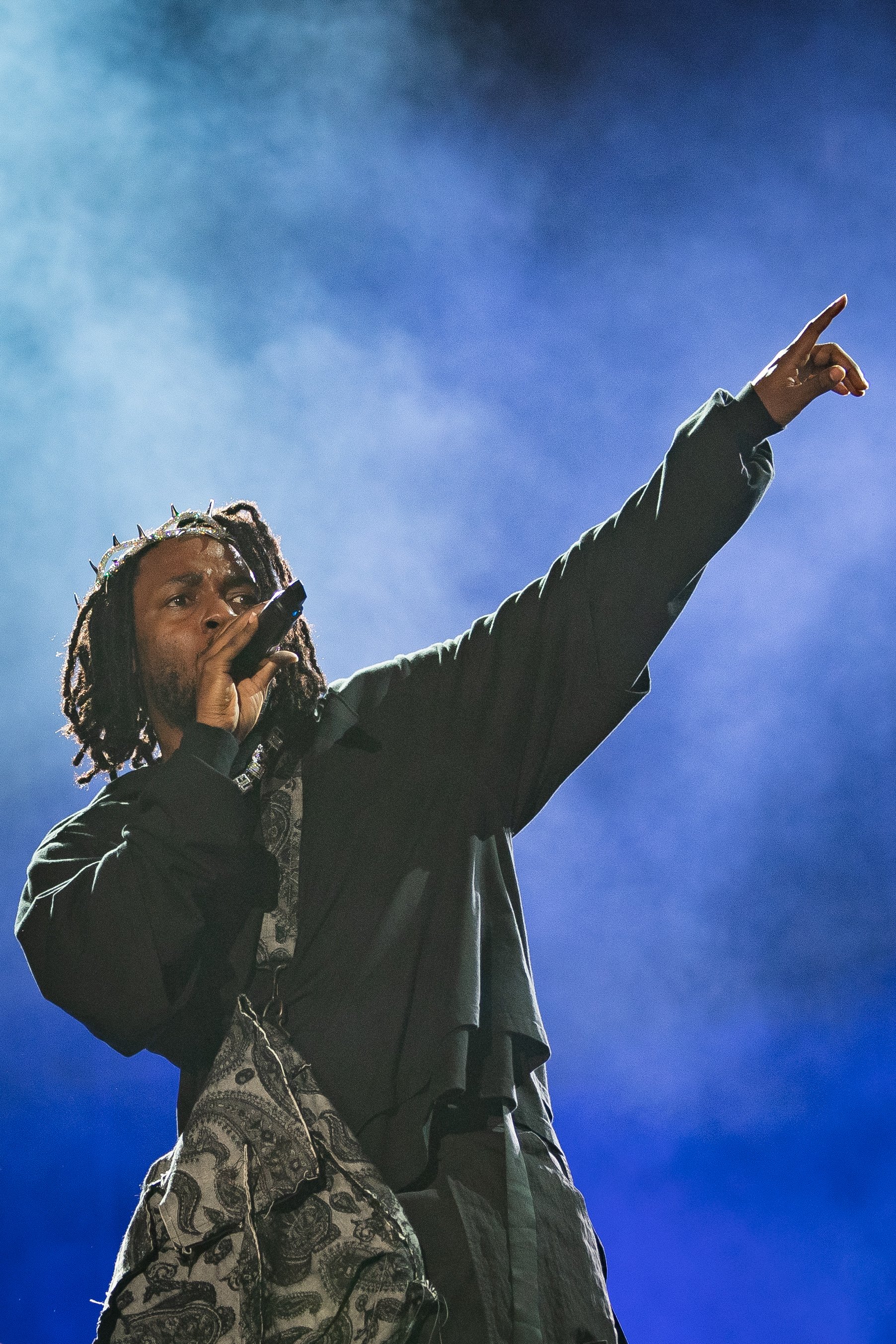 Kendrick Lamar performs onstage on day three of Rolling Loud Miami 2022 at Hard Rock Stadium on July 24, 2022 in Miami Gardens, Florida. | Source: Getty Images