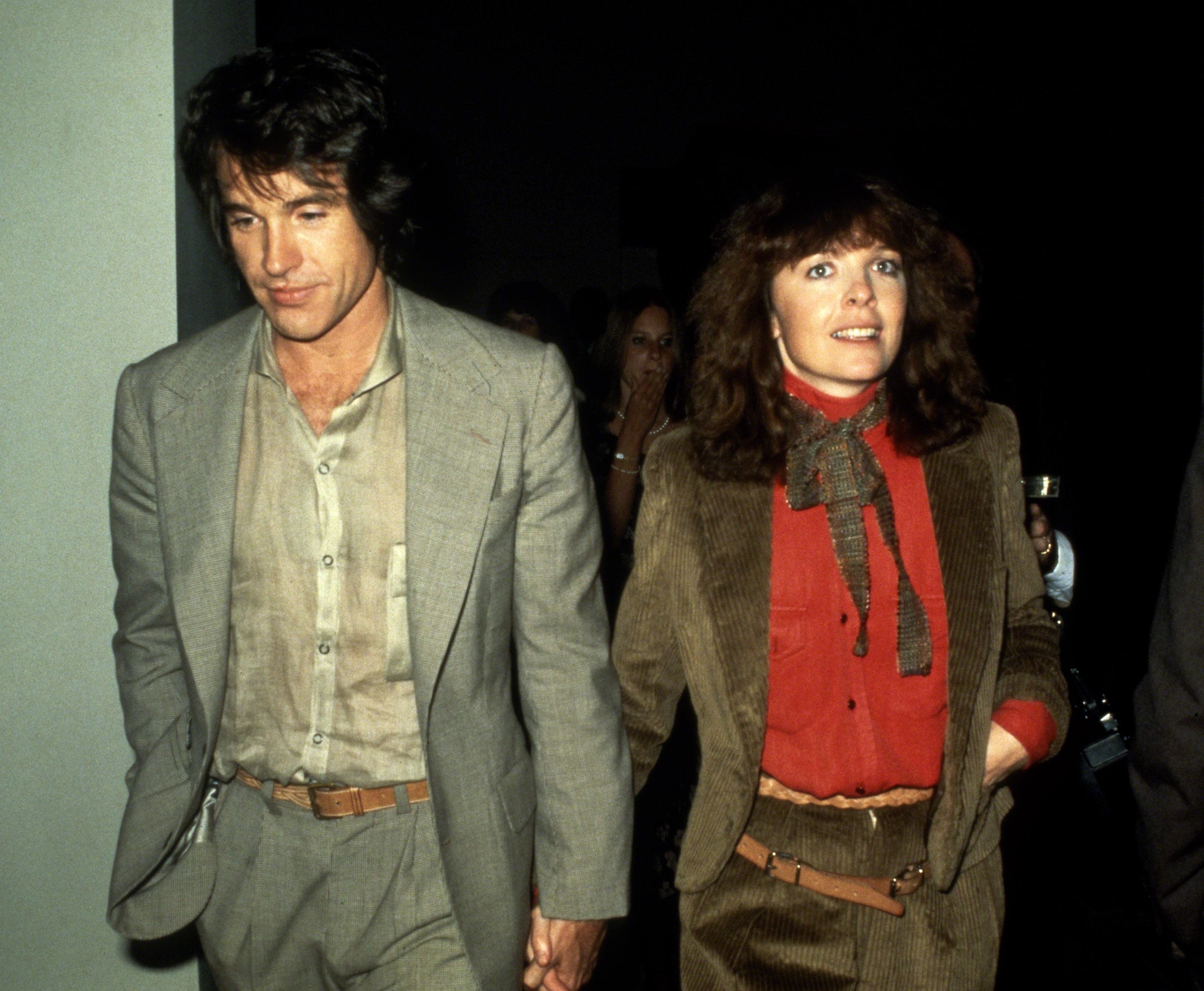 Warren Beatty and Diane Keaton circa 1978 in New York City. | Source: Getty Images
