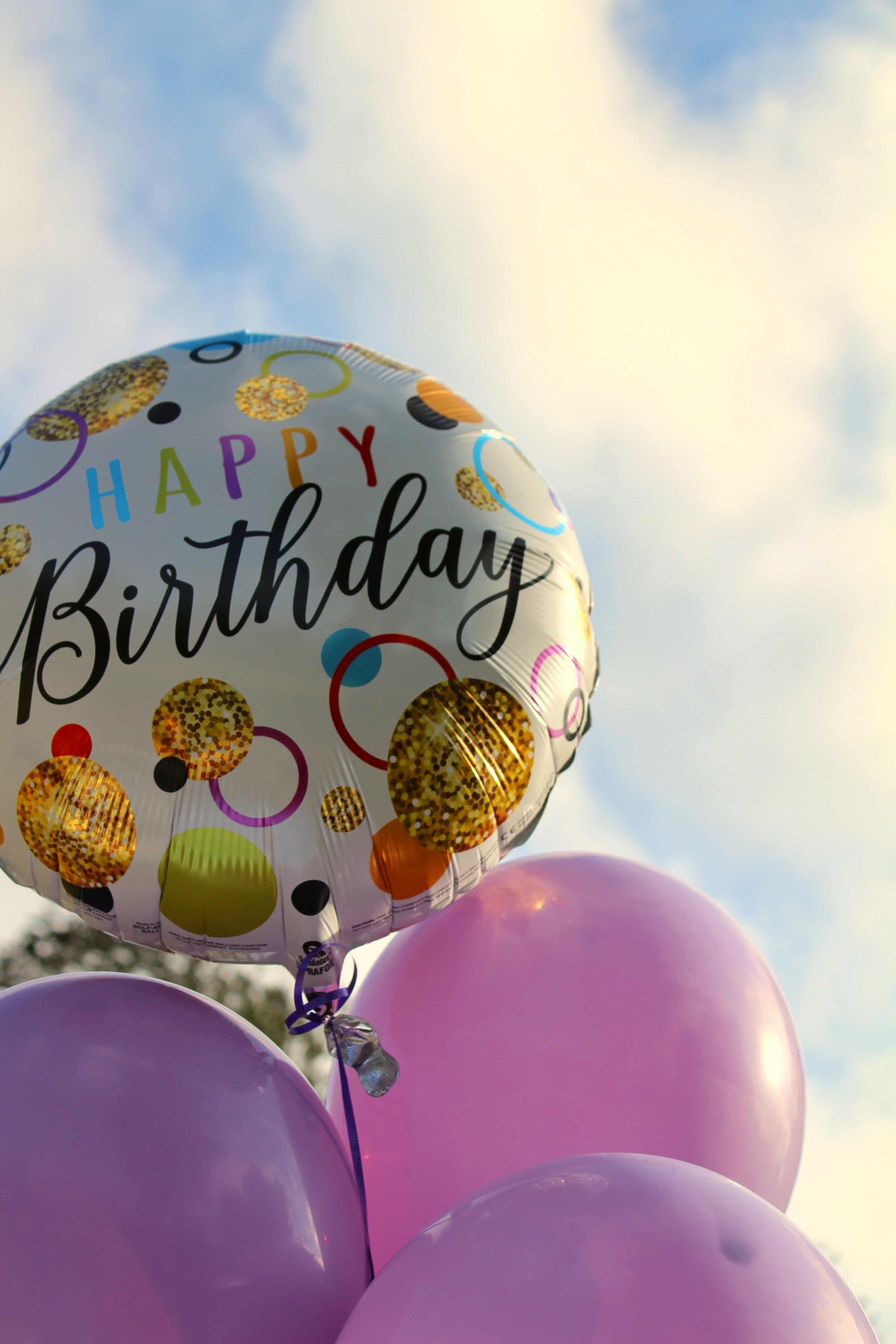 Colorful birthday balloons | Source: Unsplash